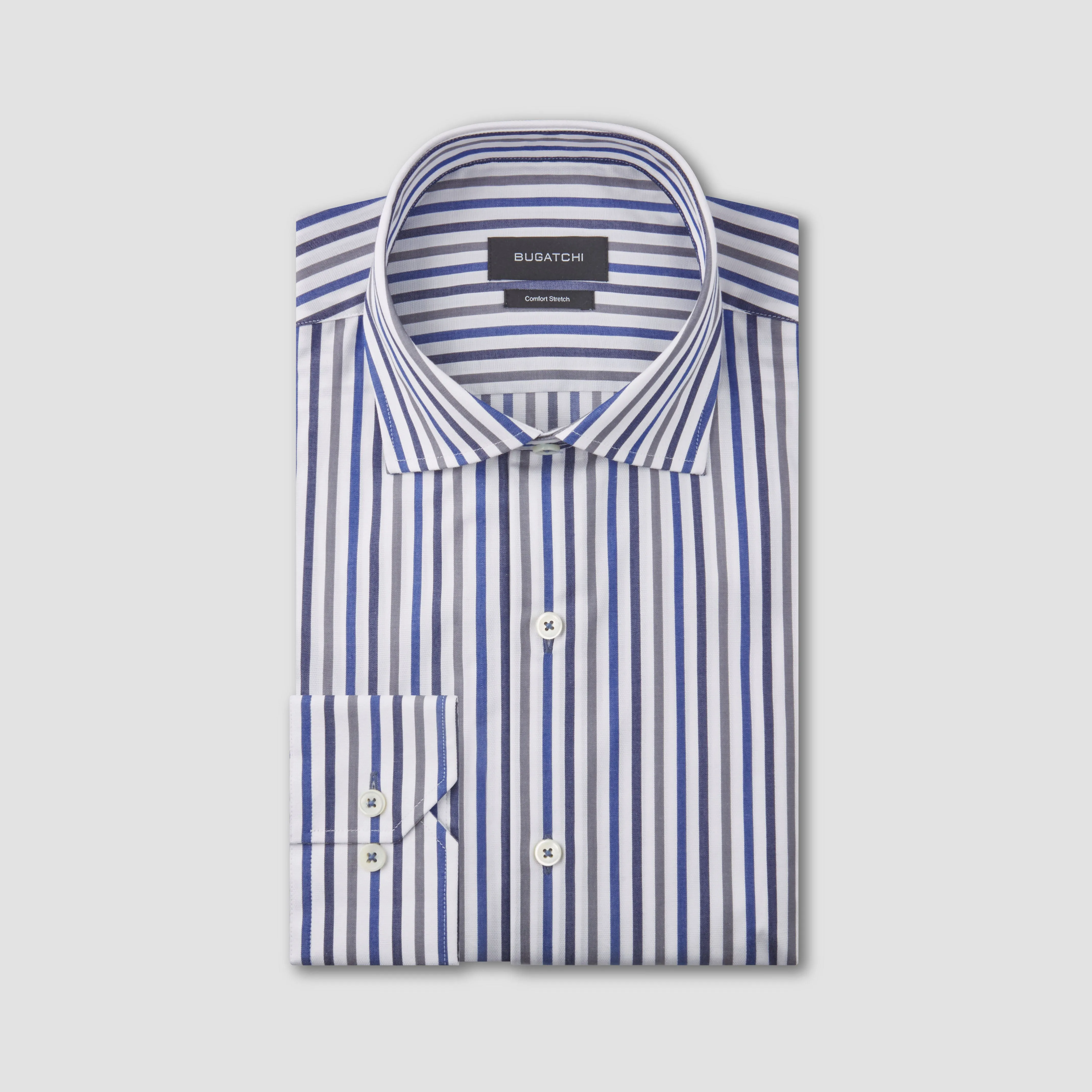 Ethan Bengal Stripe Dress Shirt