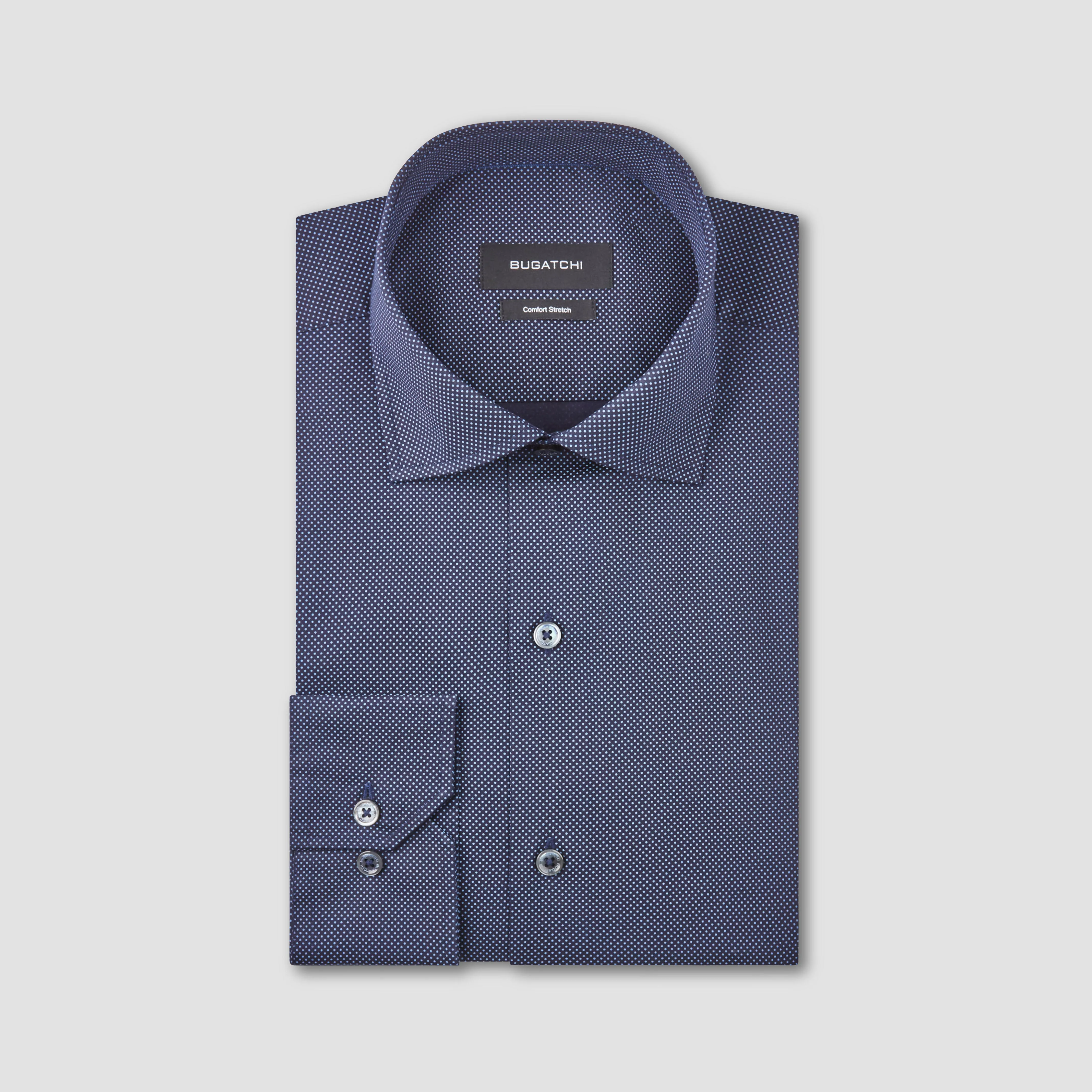 Ethan Dot Print Dress Shirt