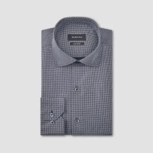 Ethan Graph Check Print Dress Shirt