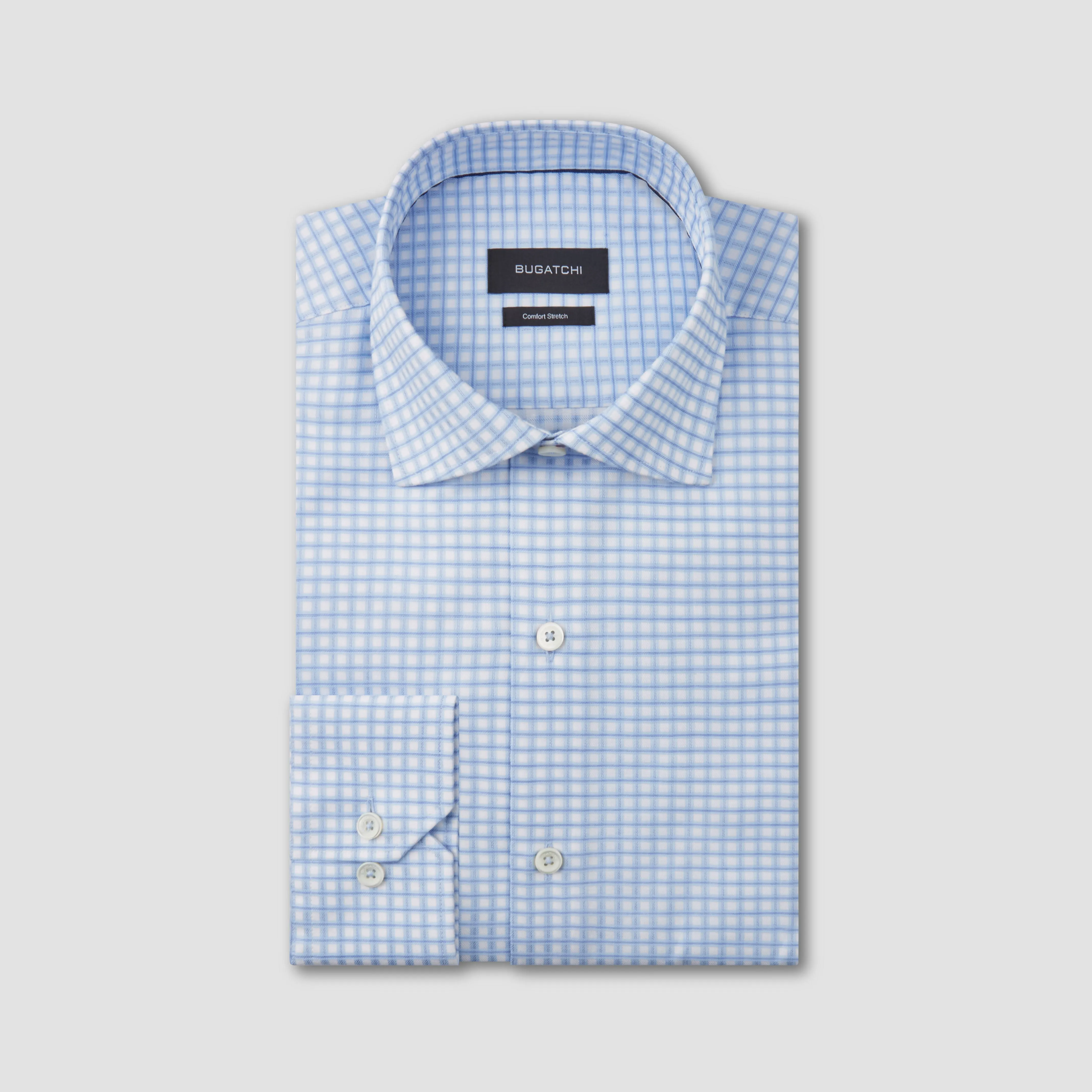 Ethan Mini Check Dress Shirt