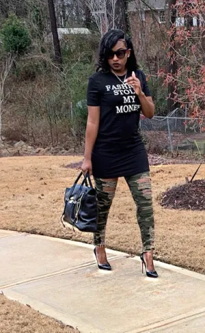 Fashion Stole My Money Tee
