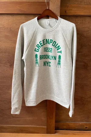 Final Sale - *In Store* Greenpoint Water Tower Raglan Sweatshirt