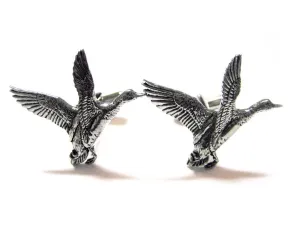Flying Mallard Duck Cufflinks