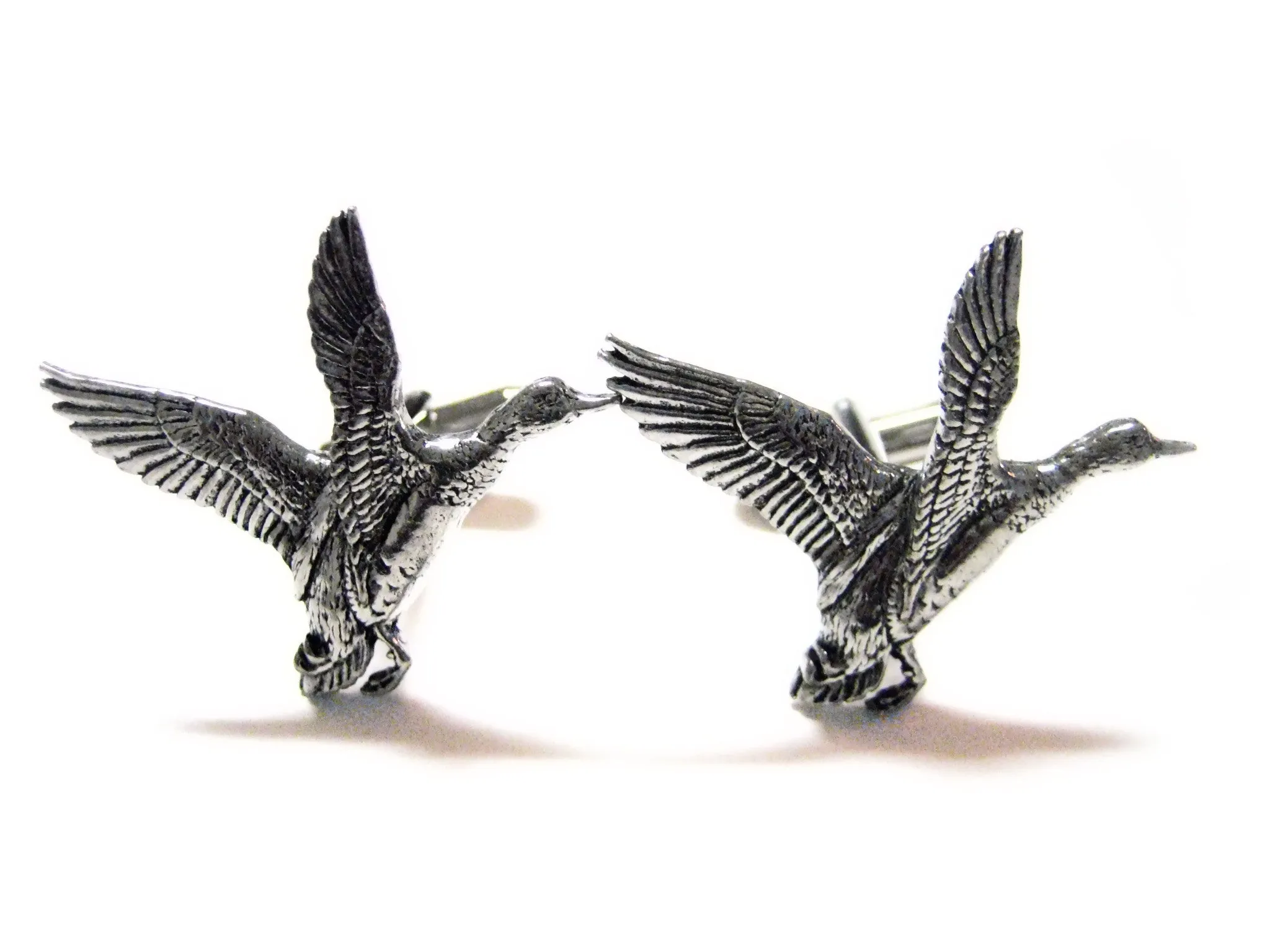 Flying Mallard Duck Cufflinks
