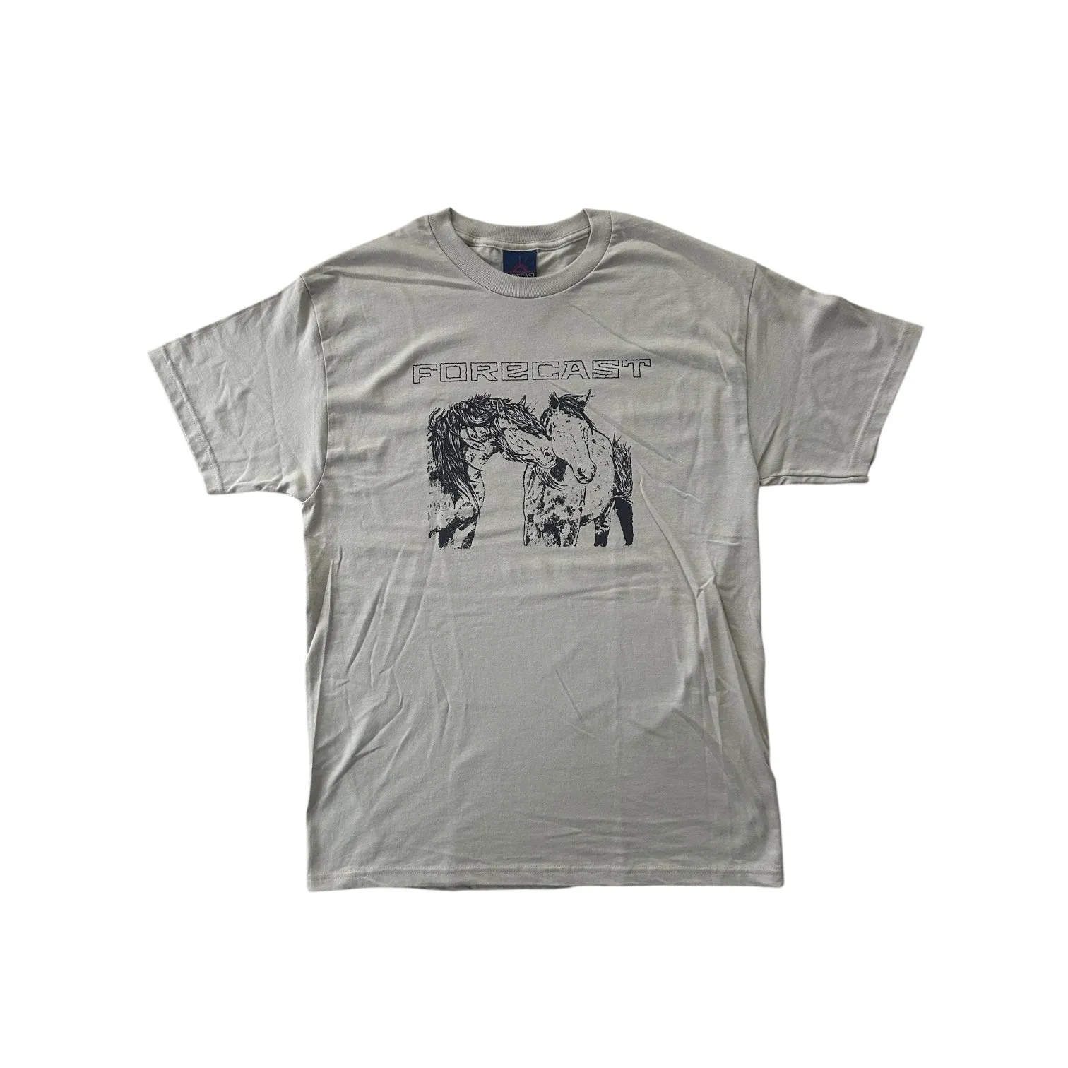 Fore-Cast Horses T-Shirt Natural