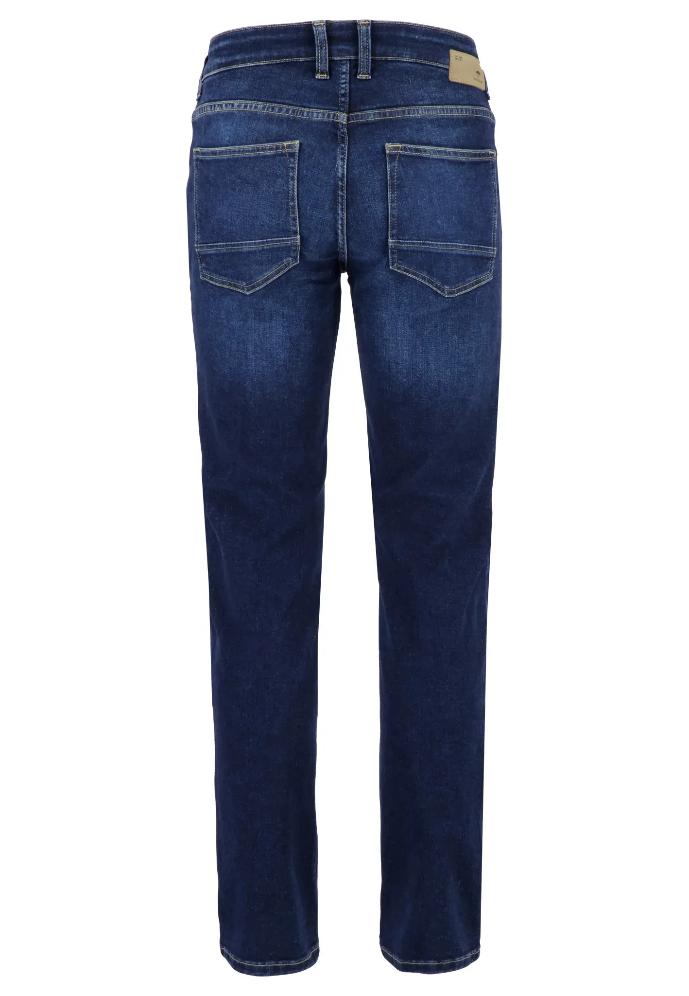 FYNCH HATTON Denim Jeans - Men's Modern Slim Fit – Blue Blue