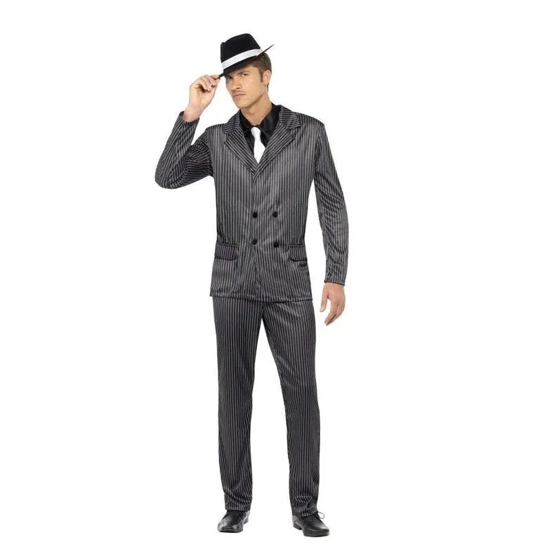 Gangster Costume Black