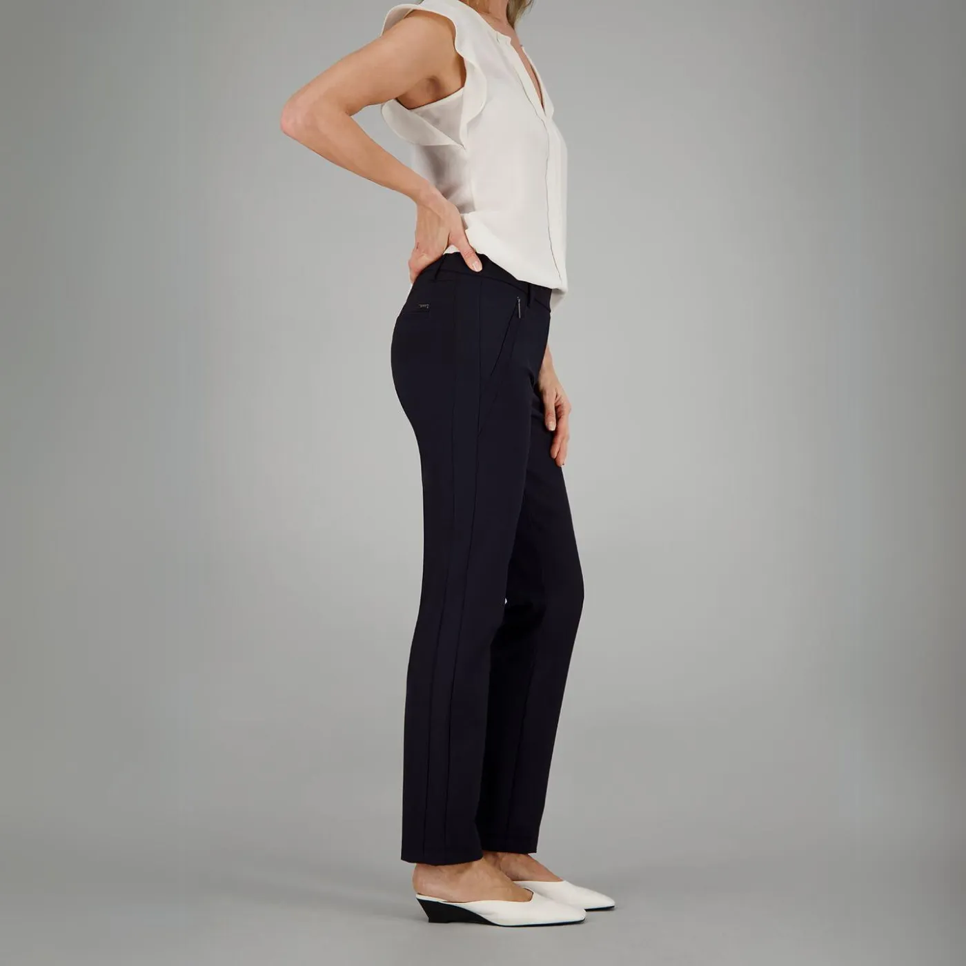 Gardeur Zene57 Trousers | Black / Navy