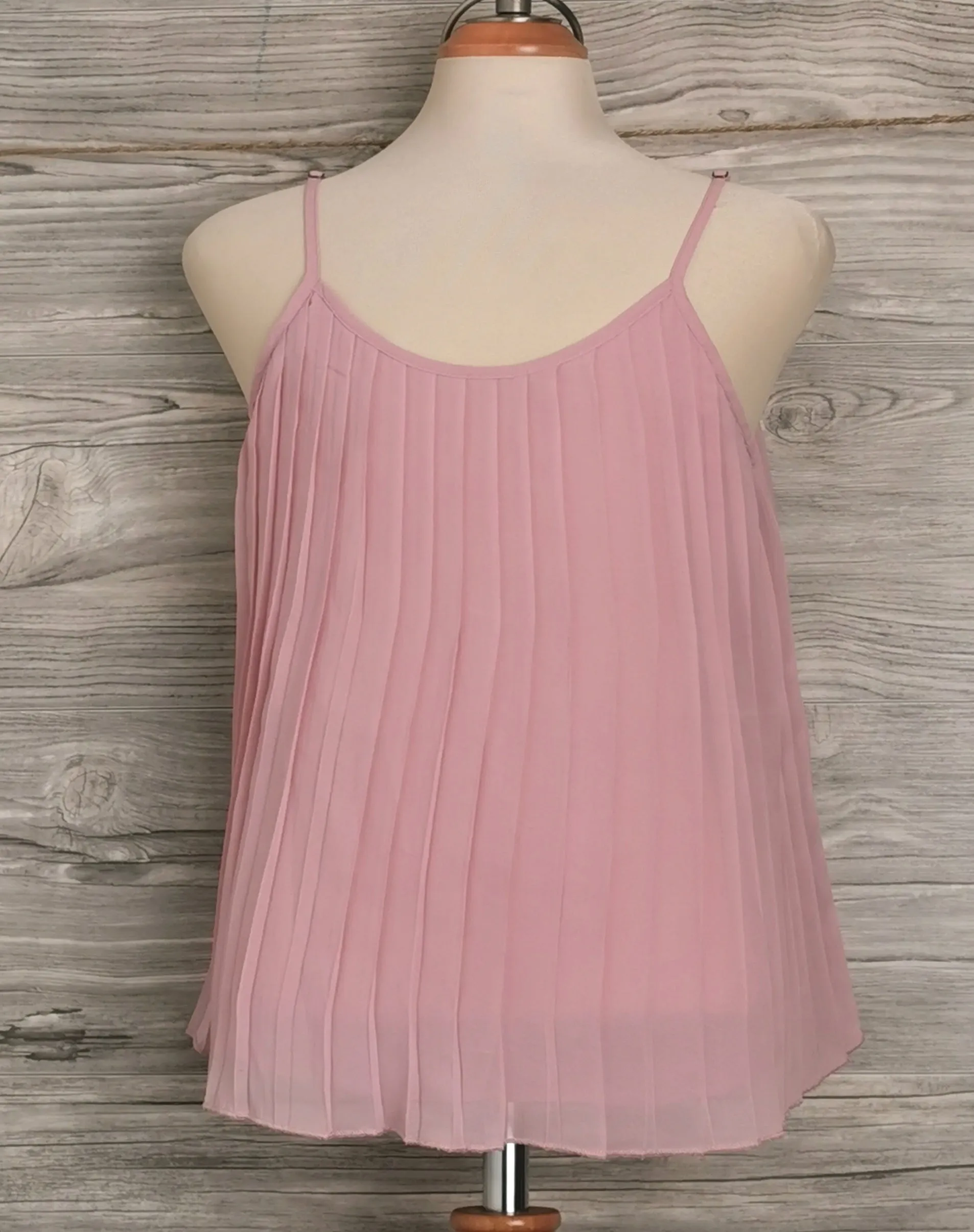 GIRL SIZE LARGE (14 YEARS) - ABERCROMBIE, Flowy Chiffon Tank Top VGUC B42