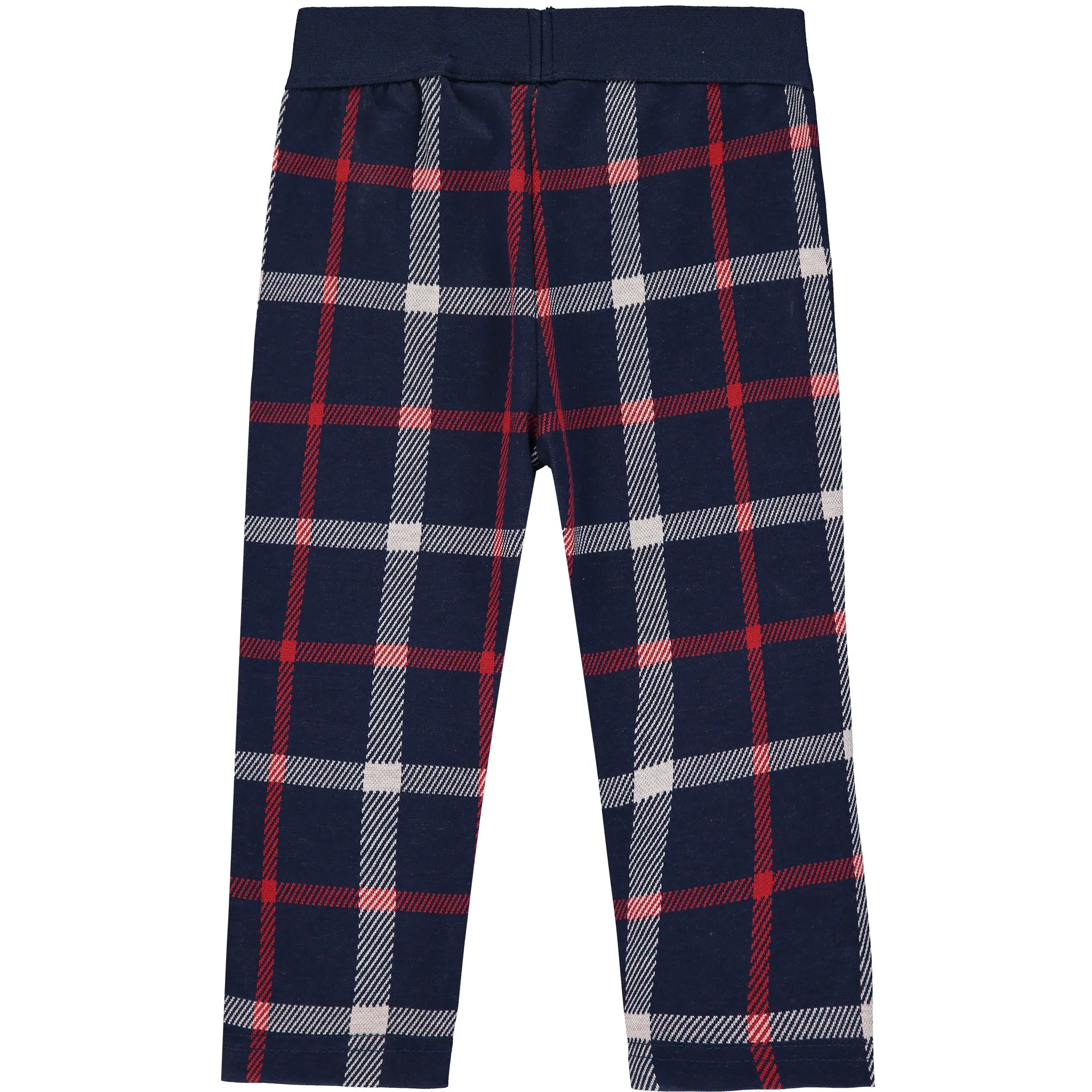 Girls Check Trousers
