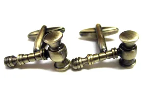 Golden Gavel Cufflinks