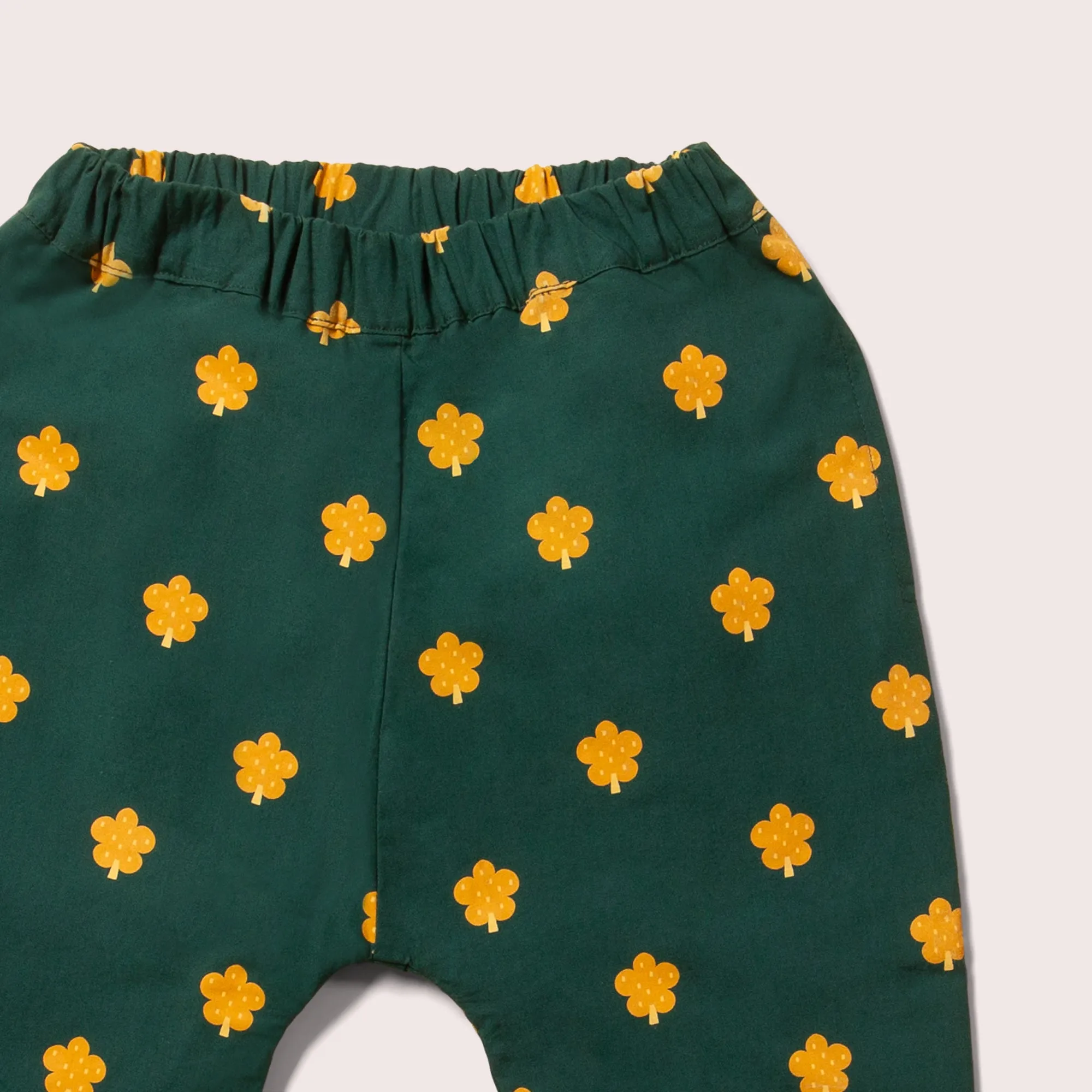 Golden Leaves Cosy Parachute Joggers