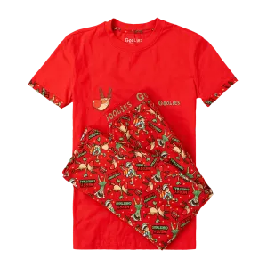 Goolies (Kids) Long Pyjamas - Rudolph - Trousers & T-Shirt