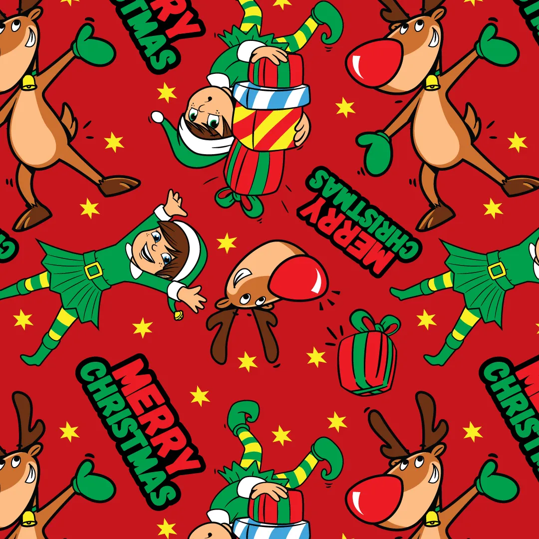Goolies (Kids) Long Pyjamas - Rudolph - Trousers & T-Shirt