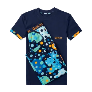 Goolies (Kids) Long Pyjamas - Space Balls - Trousers & T-Shirt