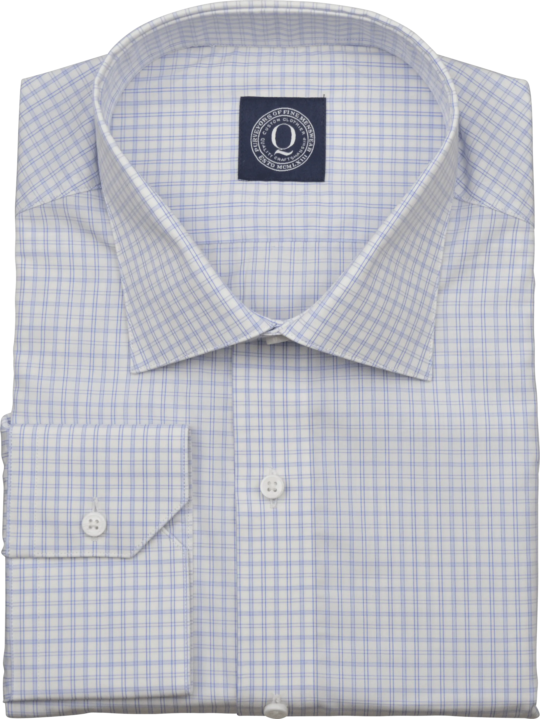 Grid Check - Blue