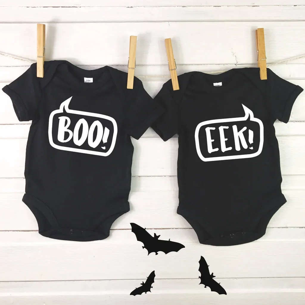 Halloween Sibling Set: Boo and Eek!