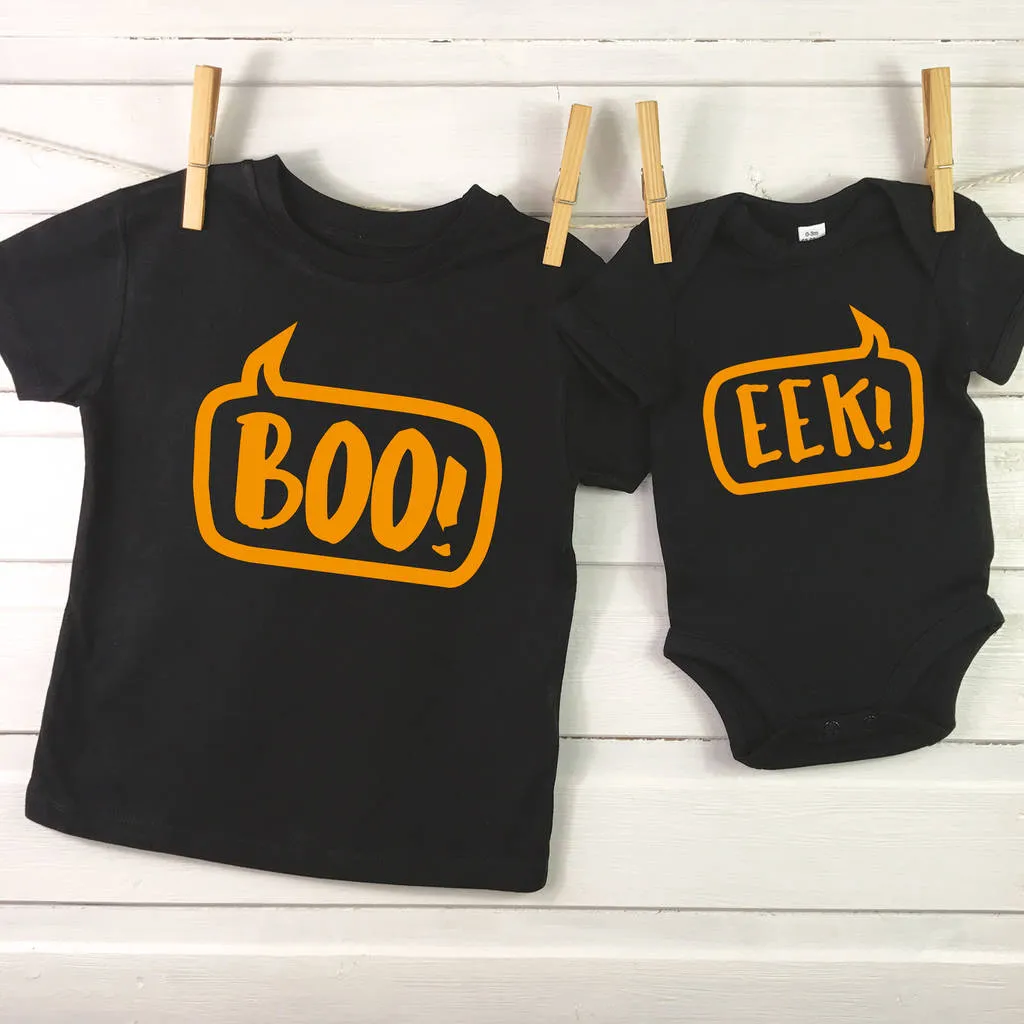 Halloween Sibling Set: Boo and Eek!