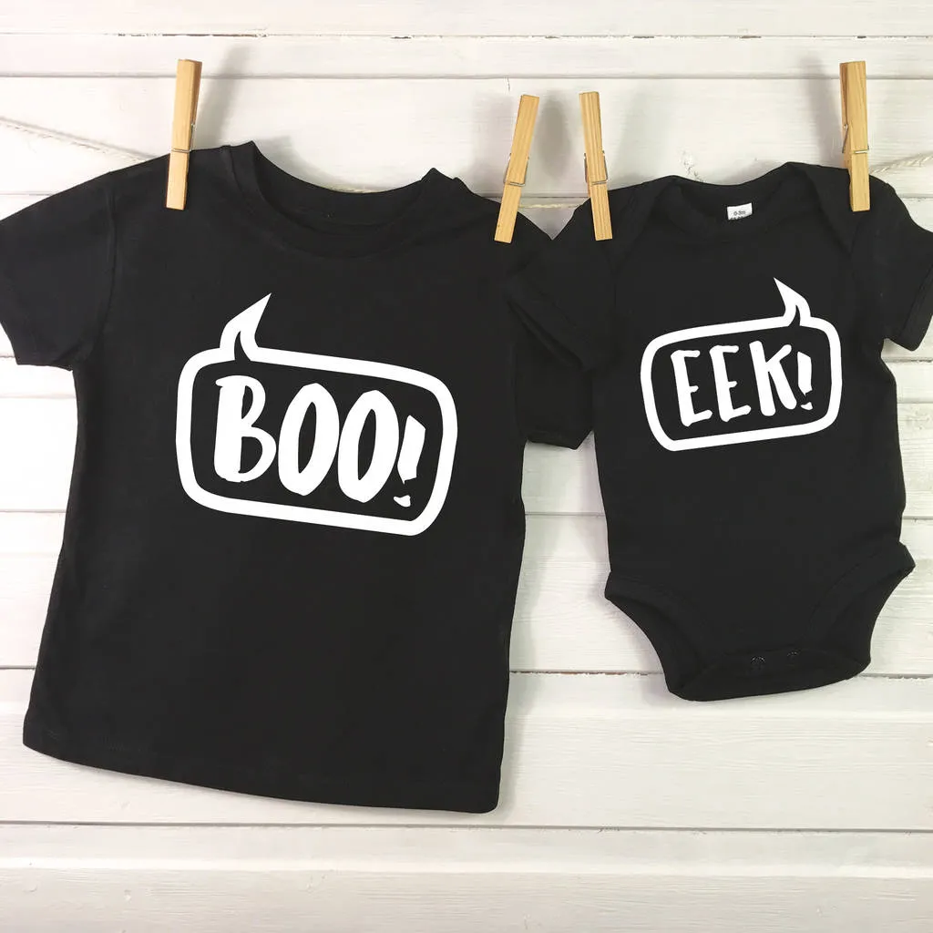 Halloween Sibling Set: Boo and Eek!