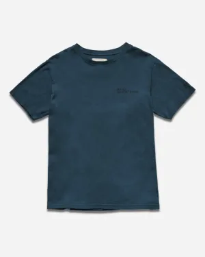 Halo Cotton Tee - Dress Blue