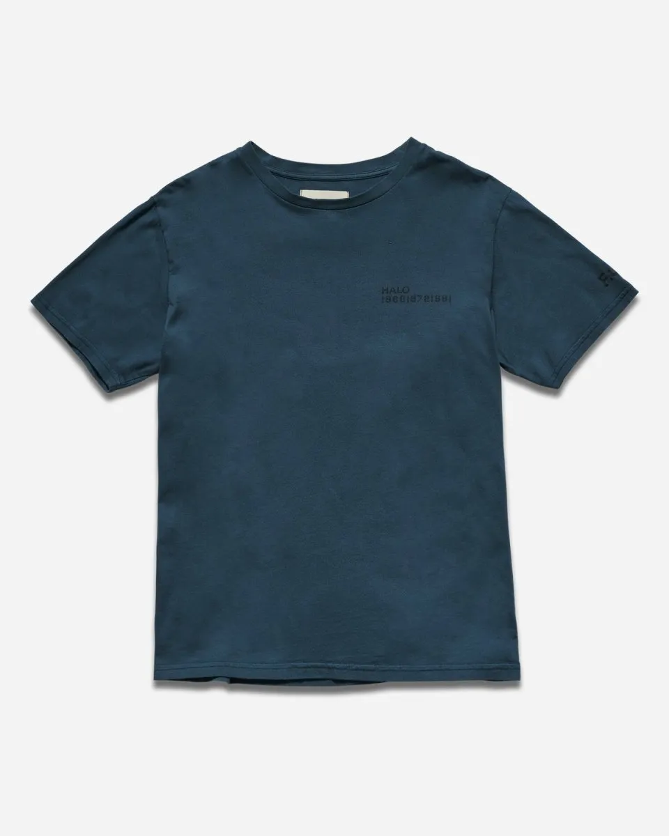 Halo Cotton Tee - Dress Blue