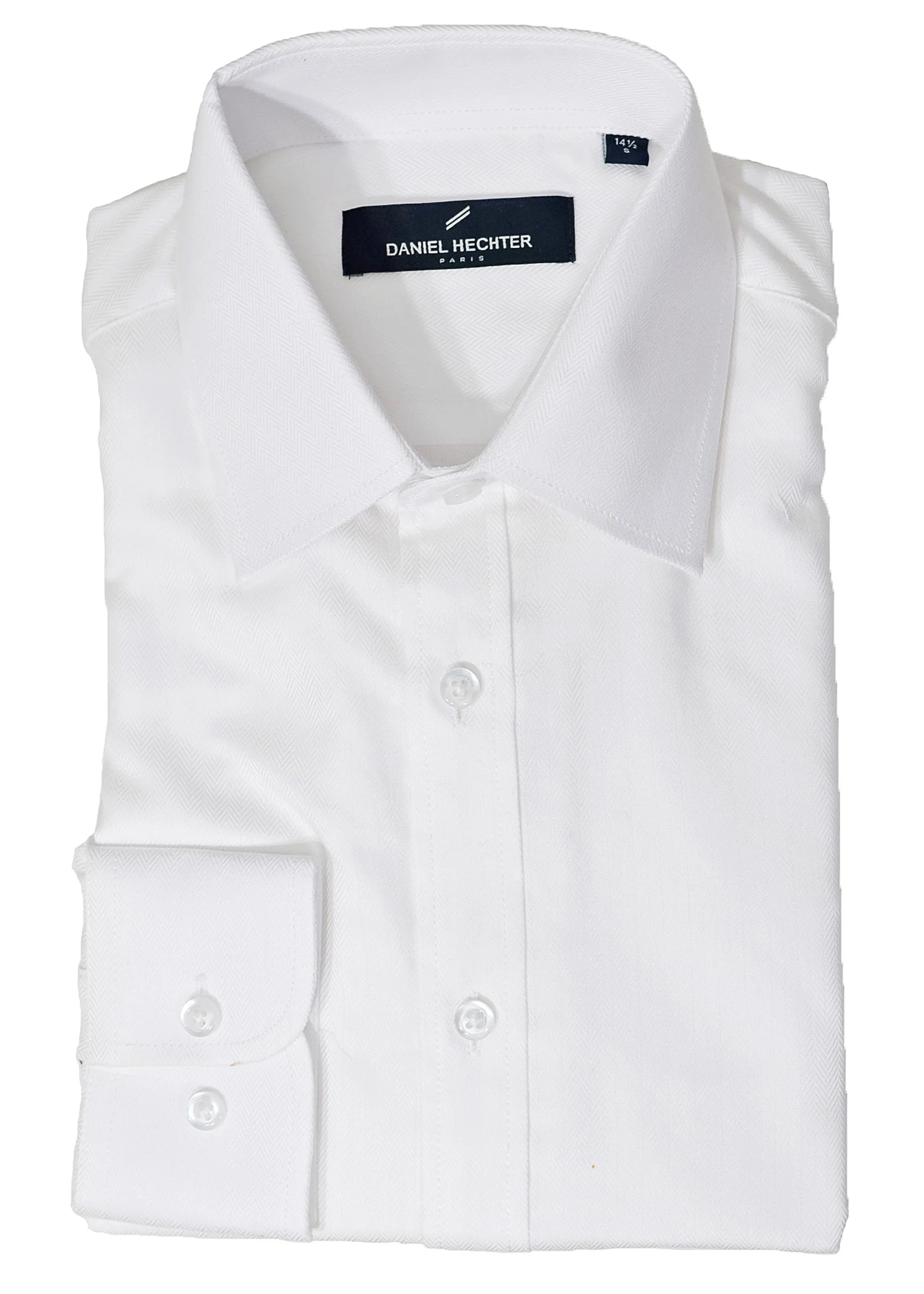 Hechter Paris Solid Slim Fit Dress Shirt