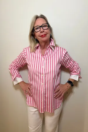 HINSON WU | Margot Long Sleeve- Guava White
