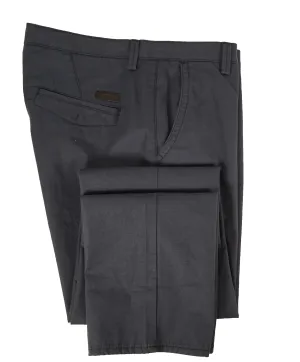 HUGO BOSS - “Rice2-W” Medium Blue Slim Cotton Casual Pants - 32W