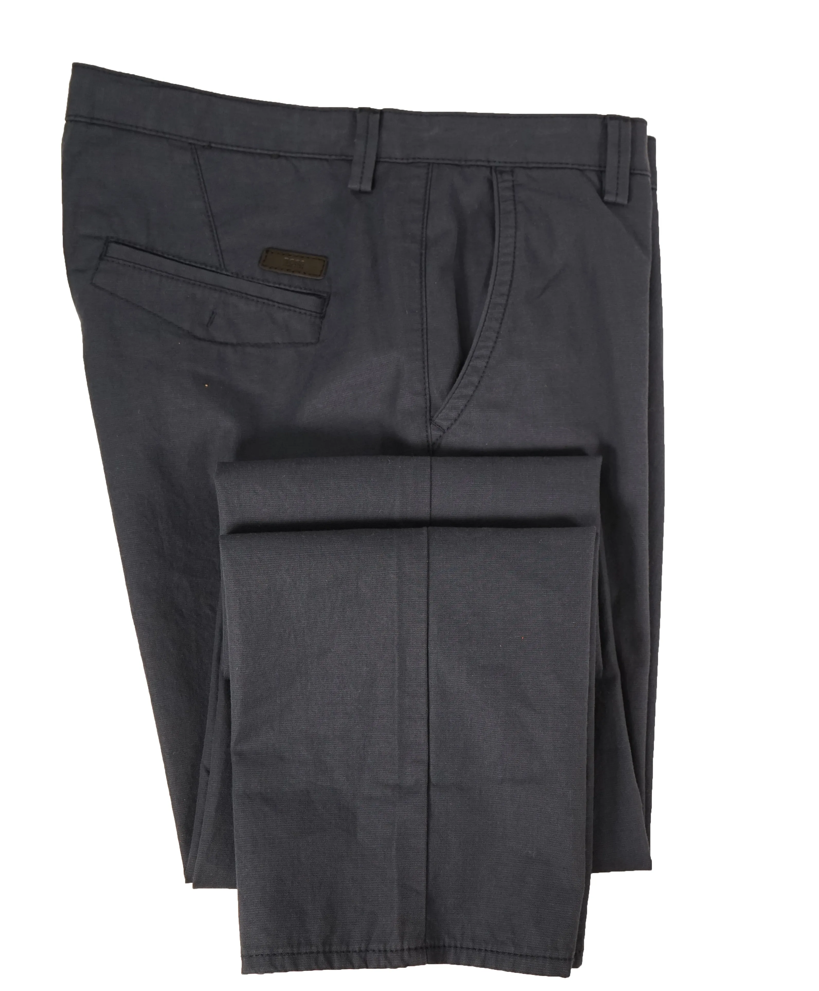 HUGO BOSS - “Rice2-W” Medium Blue Slim Cotton Casual Pants - 32W
