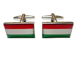 Hungary Flag Cufflinks