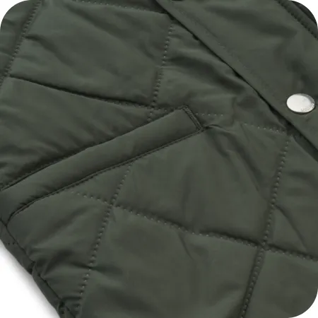 Hunter Green Jennifer Thermo Quilted Jacket