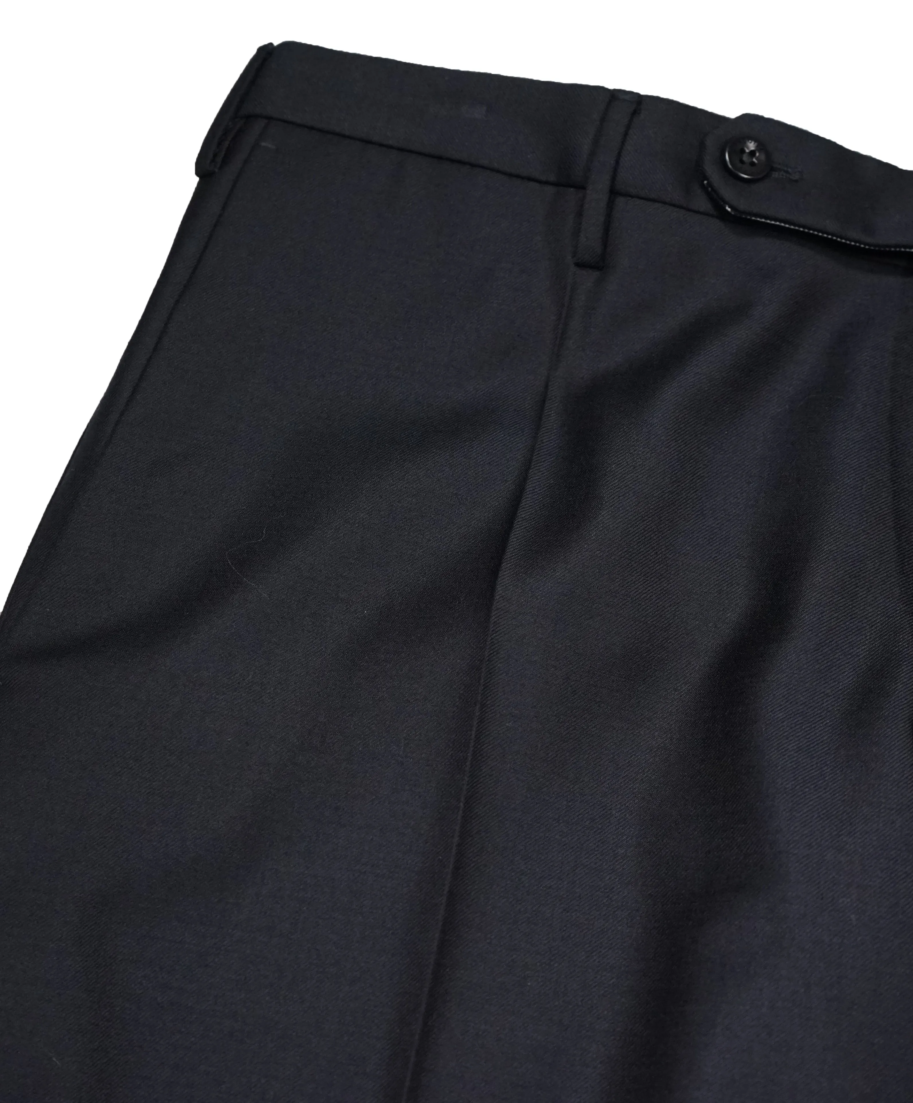 INCOTEX - Navy Blue Slim Fit Dress Pants Super 120’s - 34W