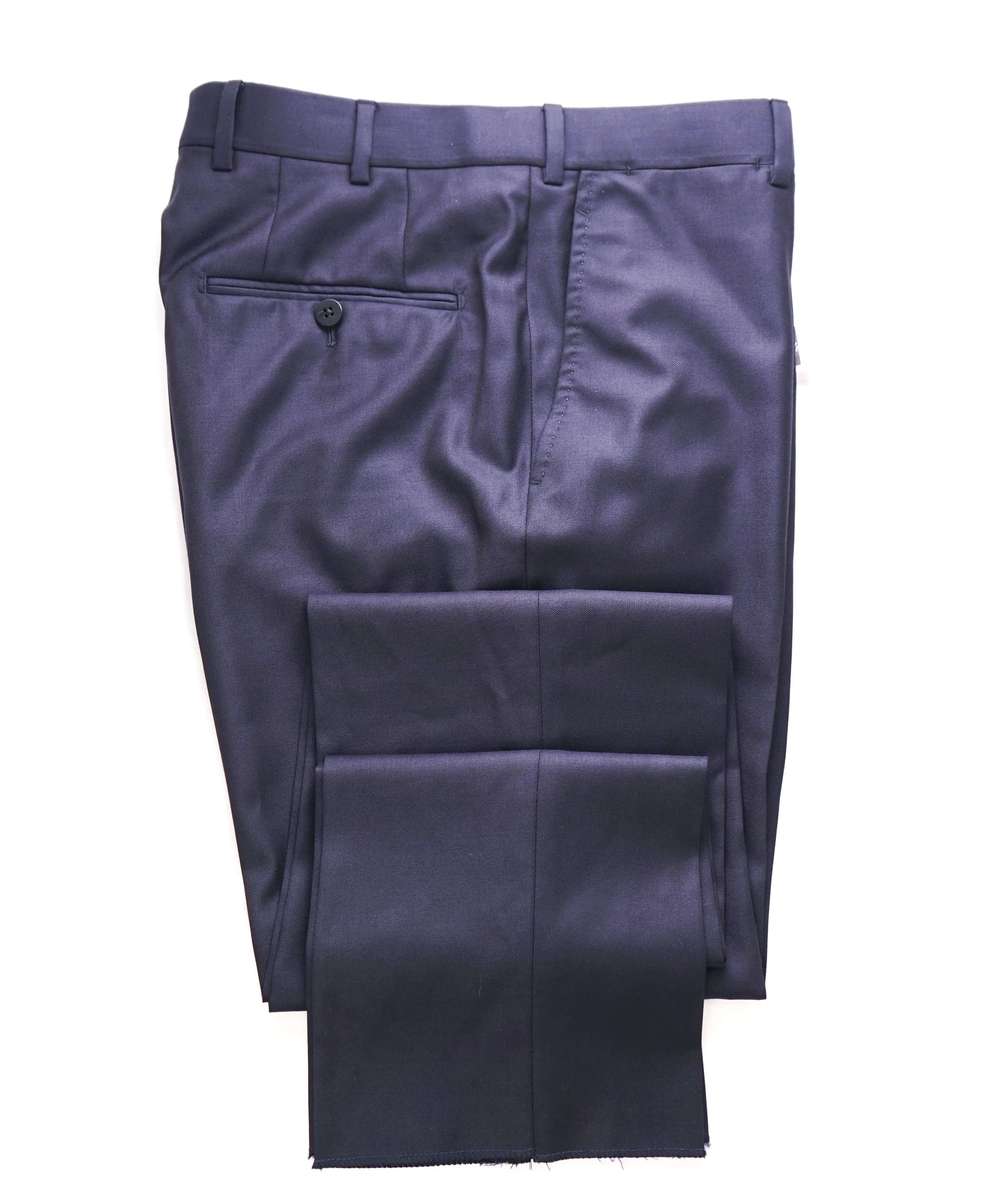 ISAIA - *CLOSET STAPLE* Navy Blue Dress Pants Flat Front - 30W (46EU)