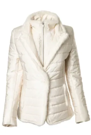 Jacket w/Detachable Mink JN1055M