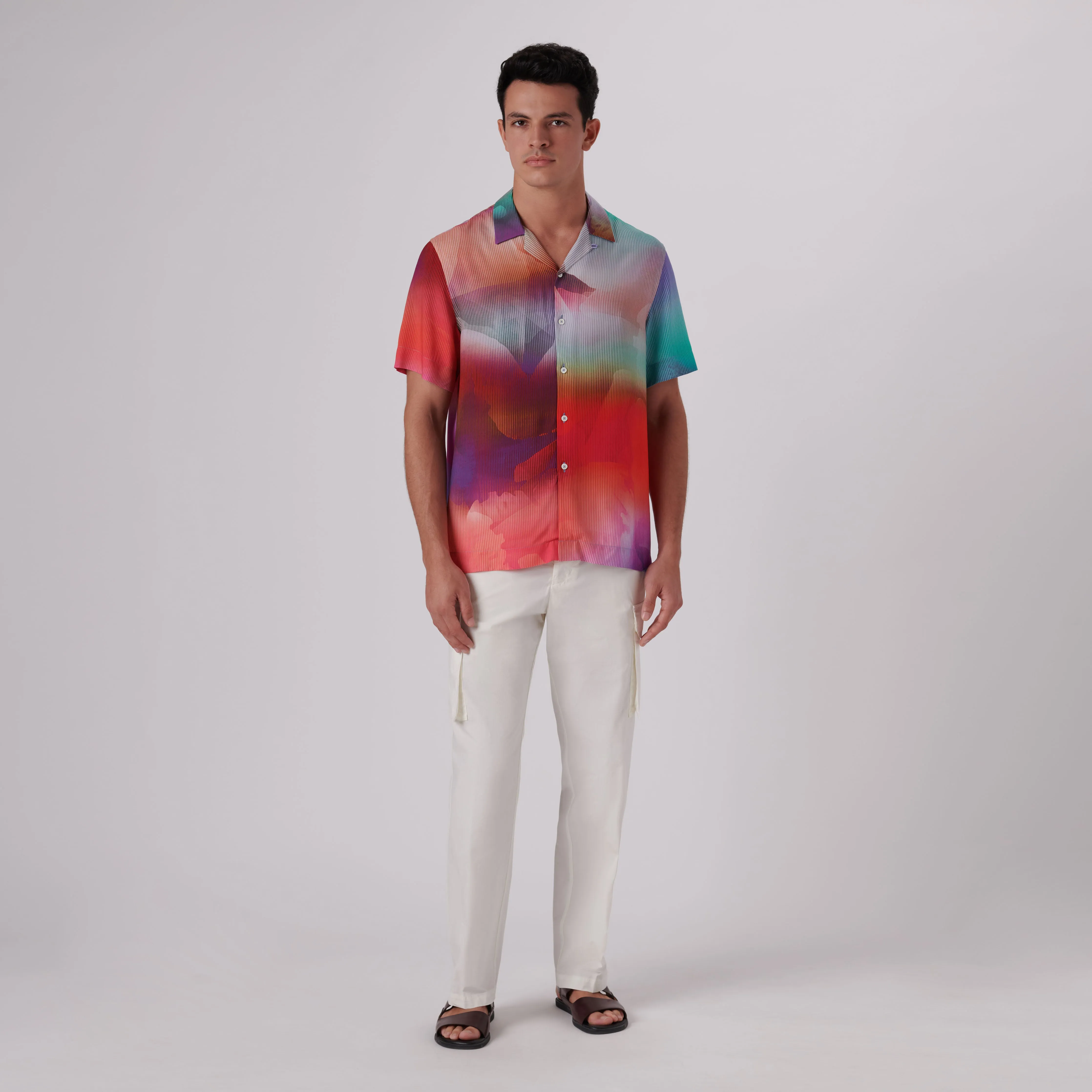 Jackson Multi Pin Stripe Short Sleeve Shirt
