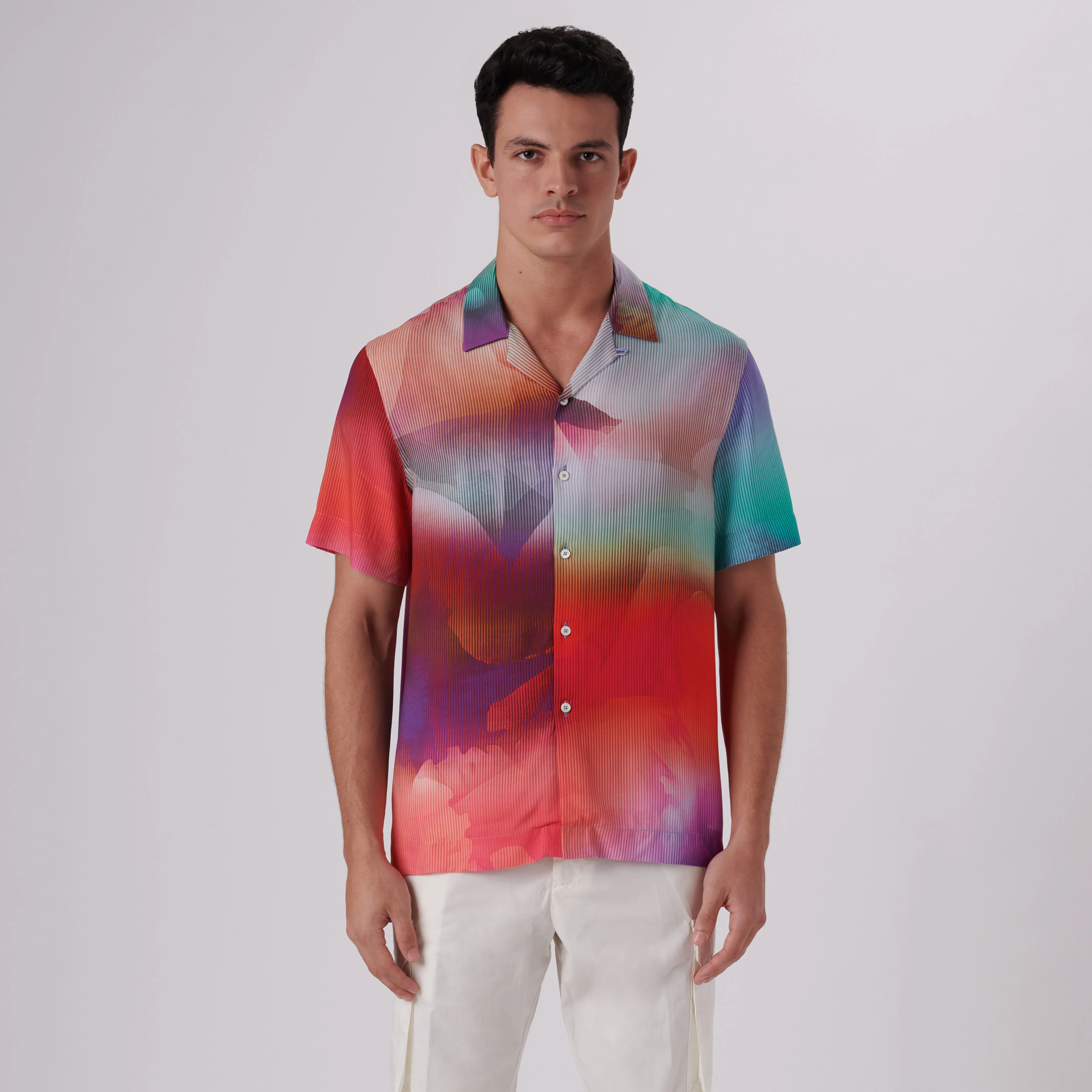 Jackson Multi Pin Stripe Short Sleeve Shirt