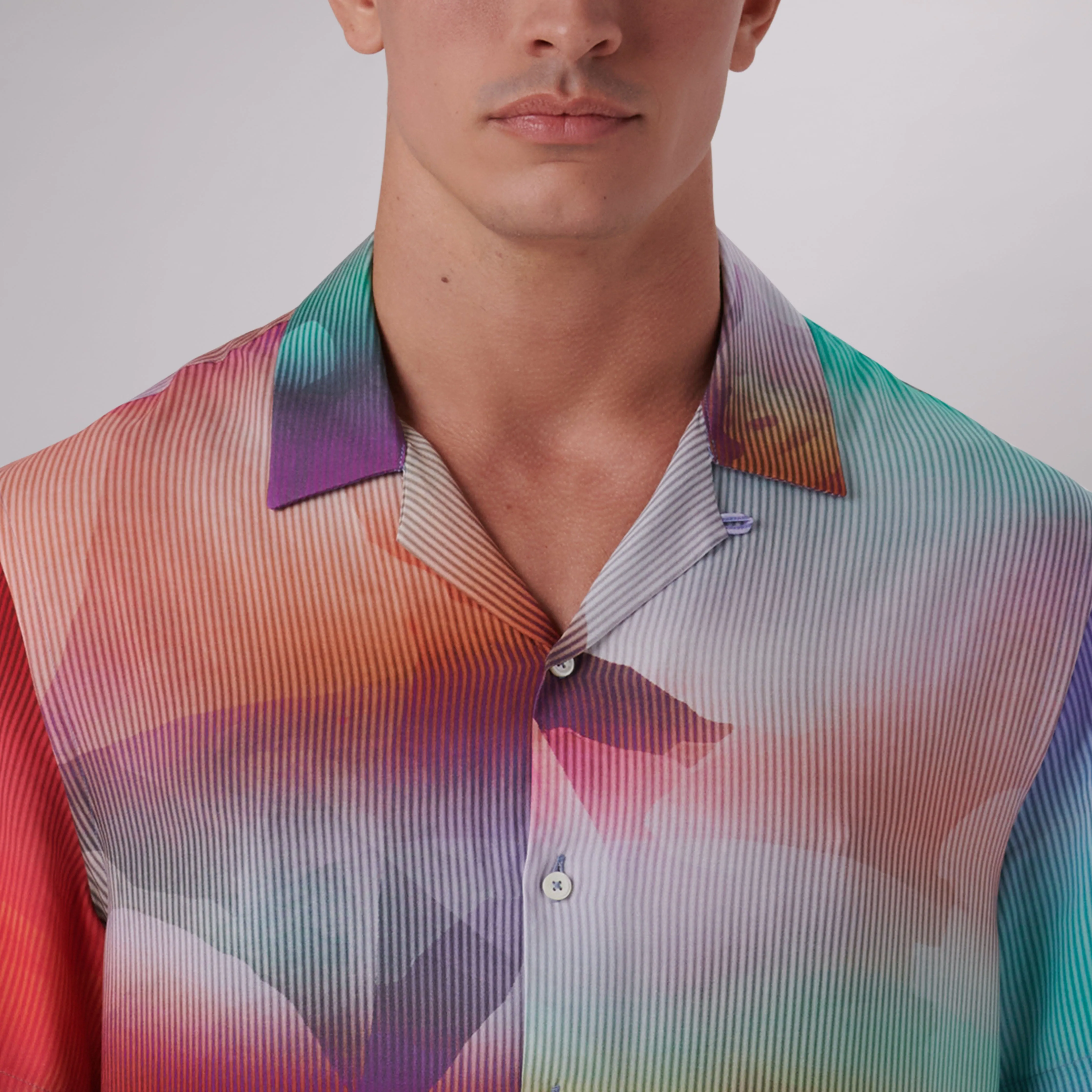 Jackson Multi Pin Stripe Short Sleeve Shirt