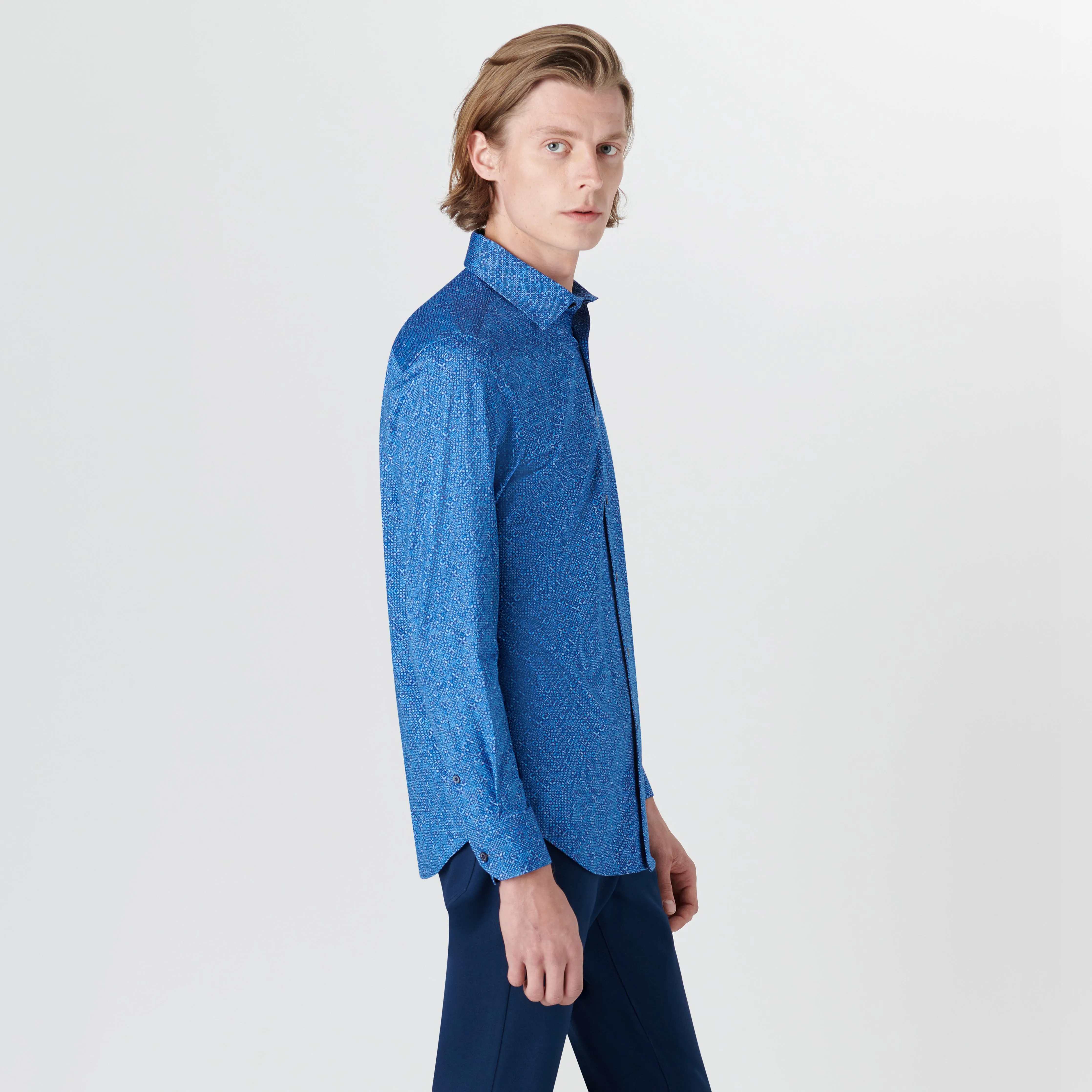 JAMES Mosaic Print OoohCotton Shirt