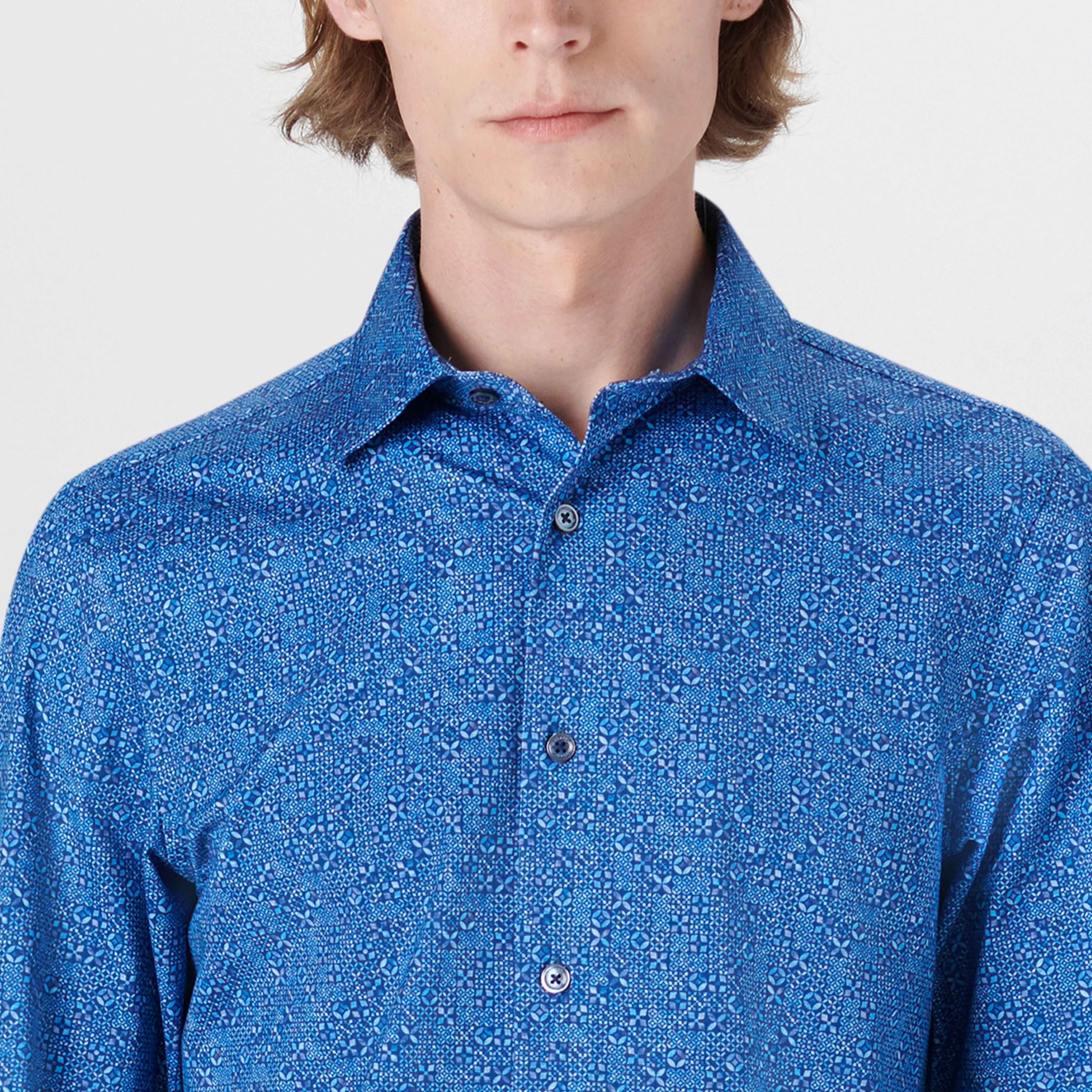 JAMES Mosaic Print OoohCotton Shirt