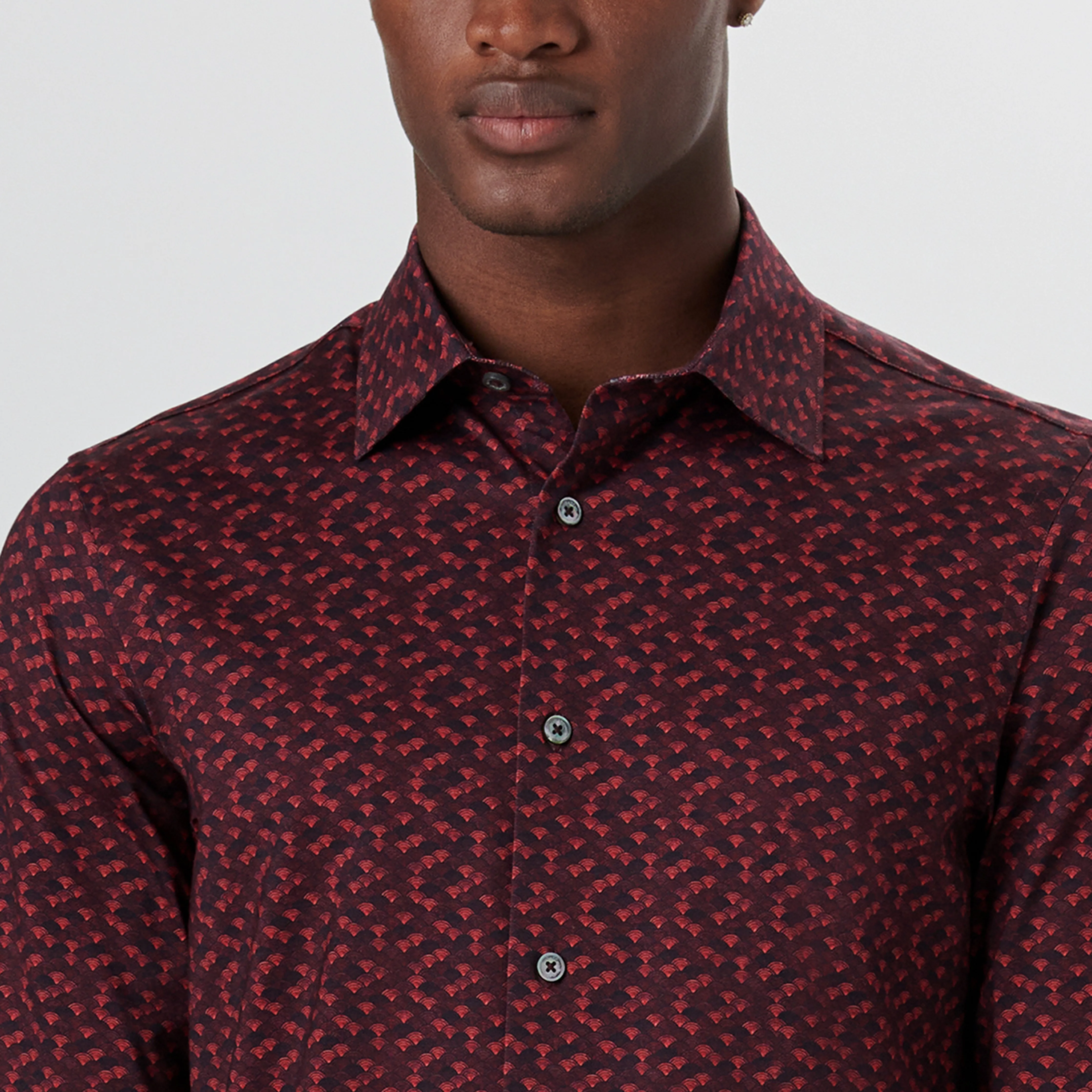 JAMES Scallop Print OoohCotton Shirt