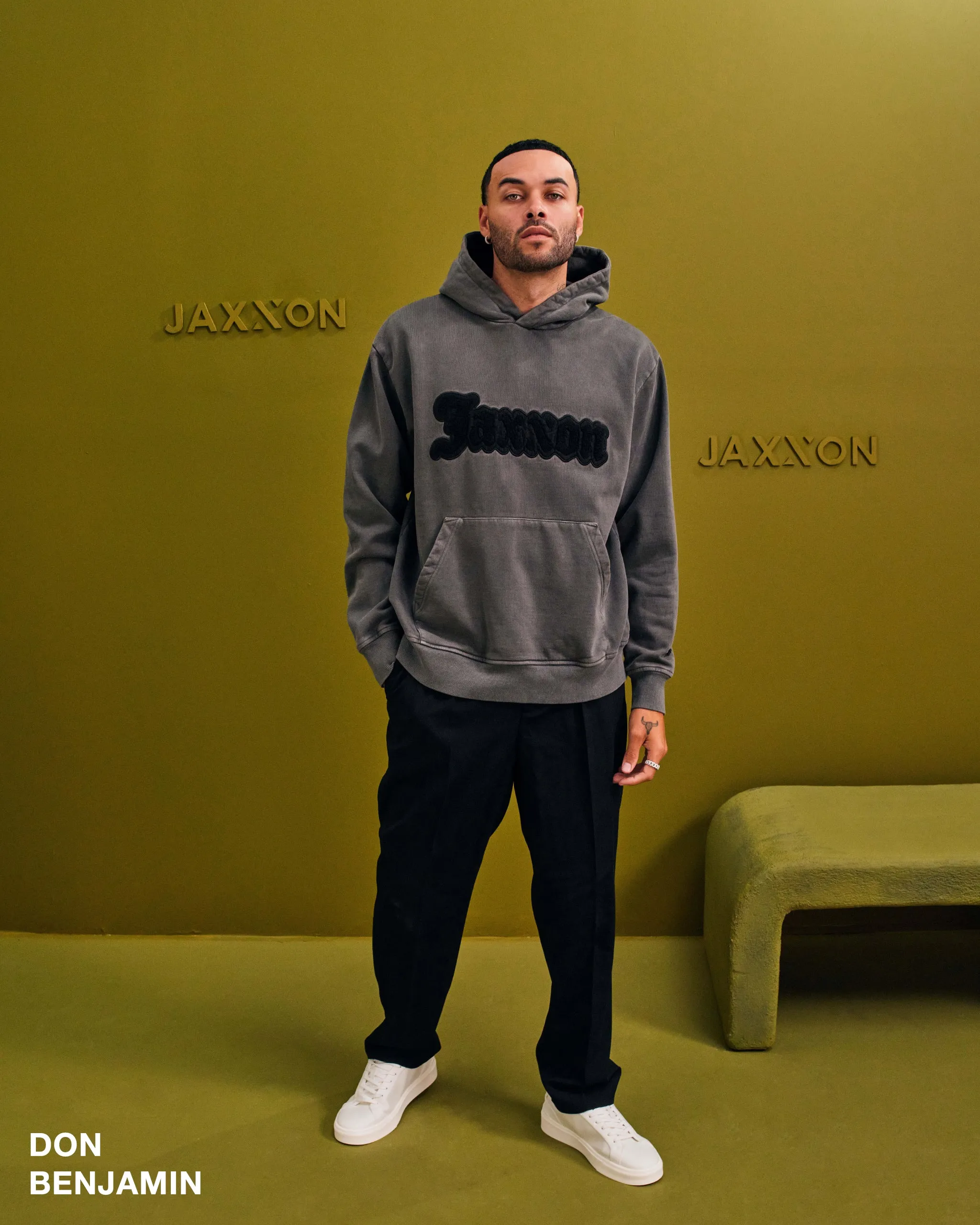 JAXXON Brand Hoodie - Gray