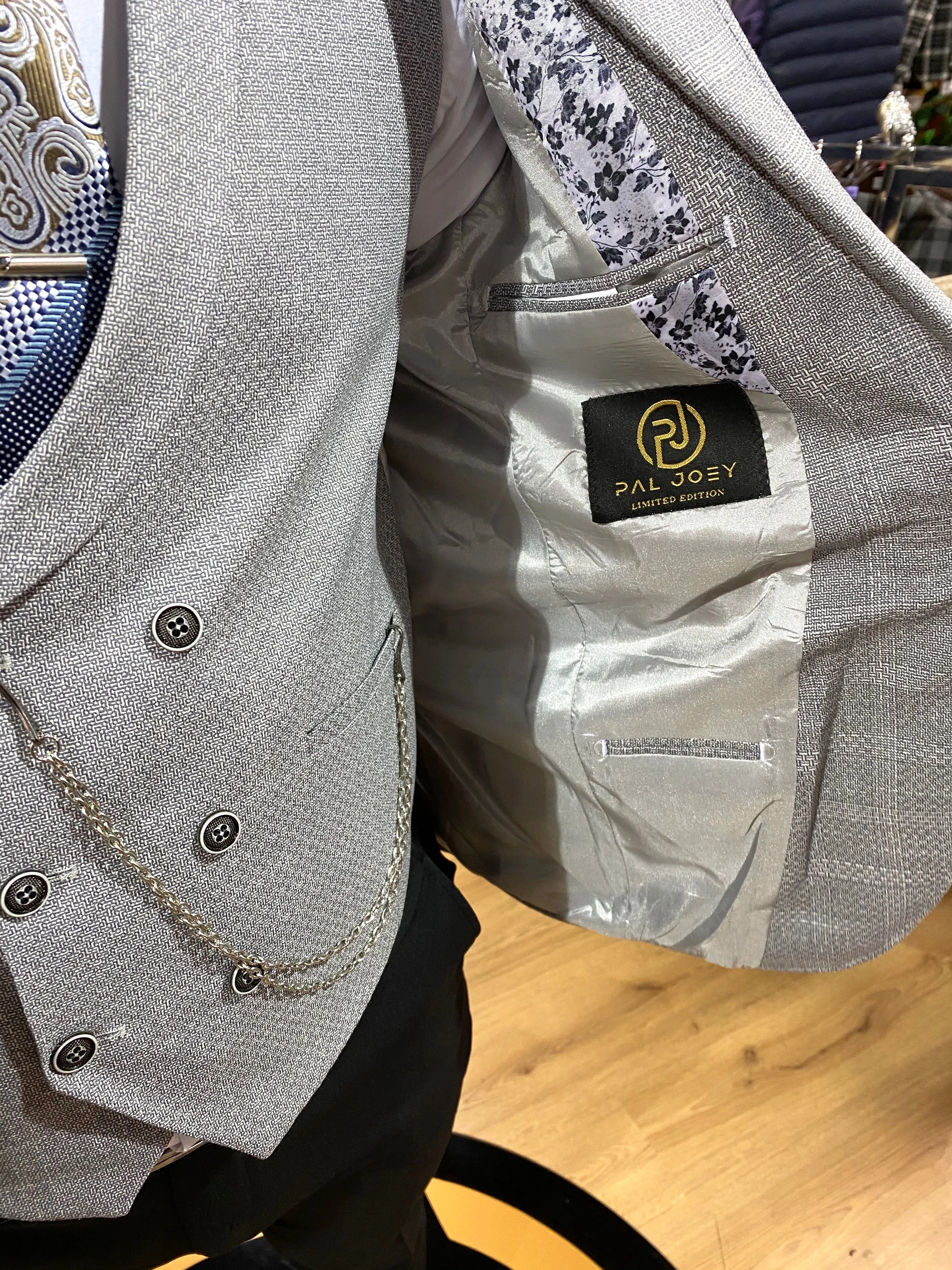 Jaydon - Grey 3 Piece Suit