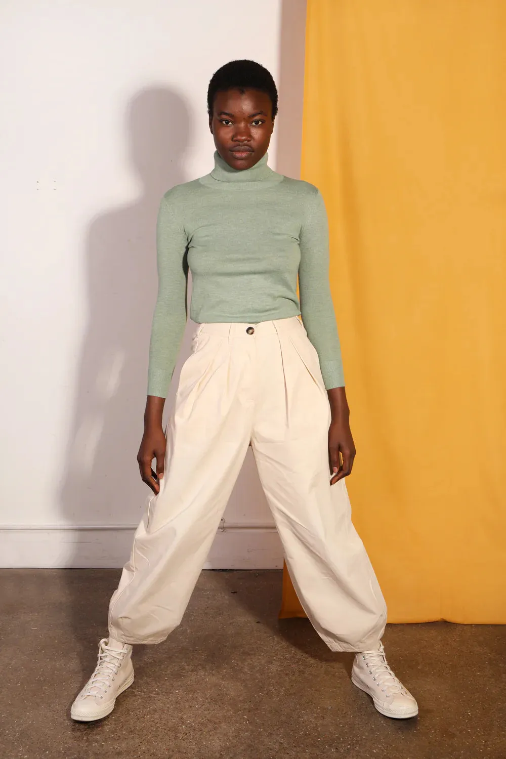 Jenkin's Trouser in Ecru | LF Markey
