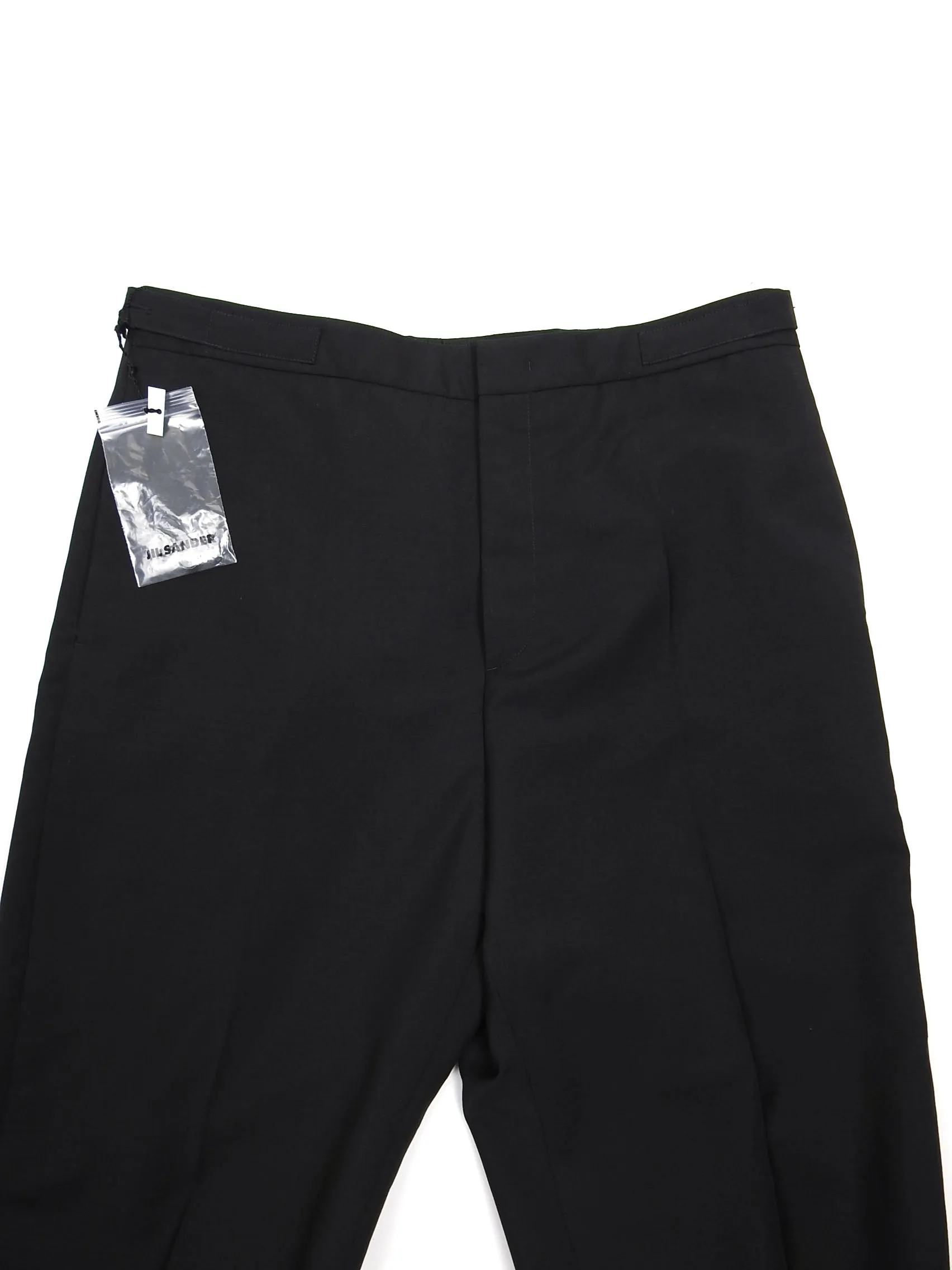 Jil Sander Black Wool Trousers Size 50