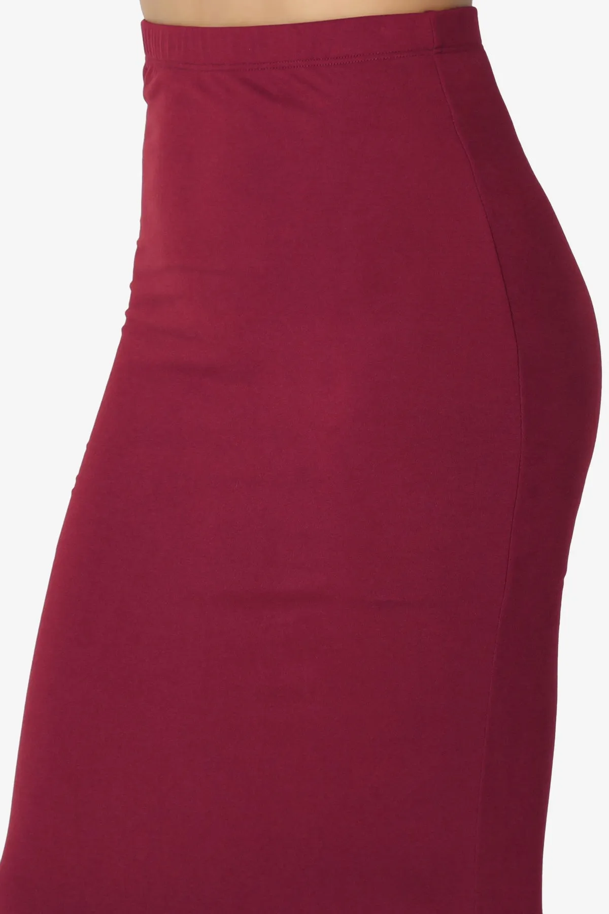 Joey Padded Shoulder Tank Top & Midi Pencil Skirt SET