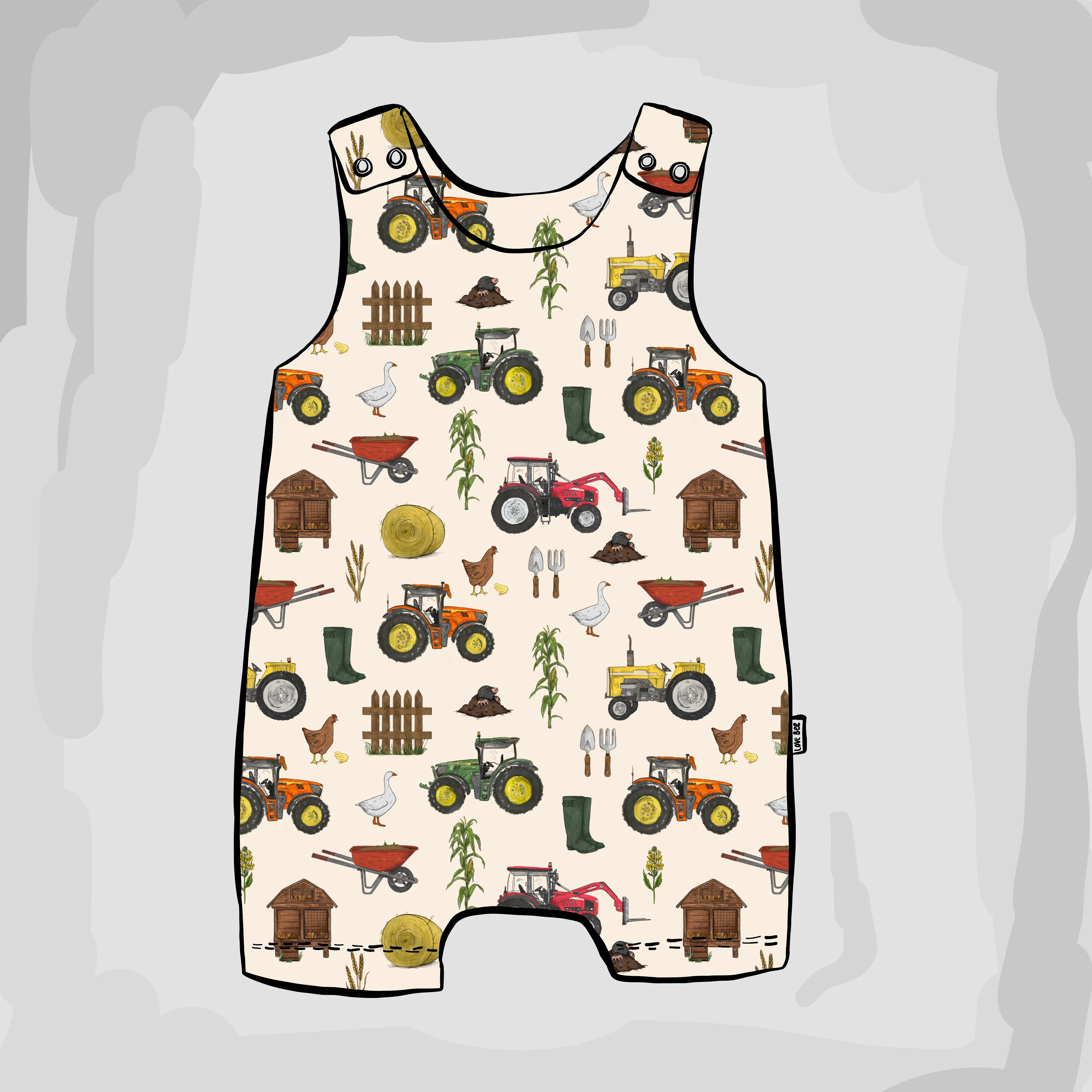 Katies Farm Short Romper