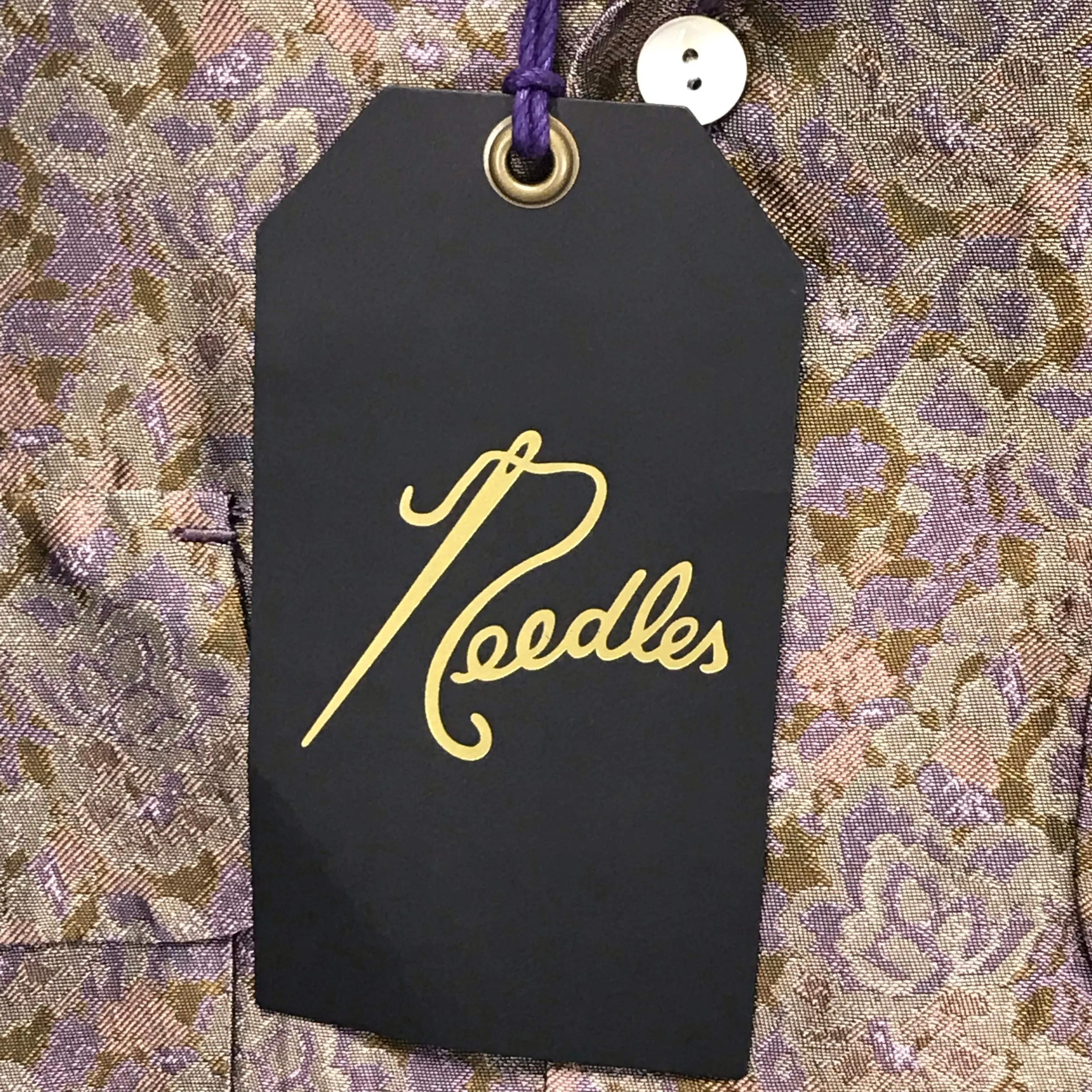 [L] NEEDLES CUT OFF BOTTOM CLASSIC SHIRT