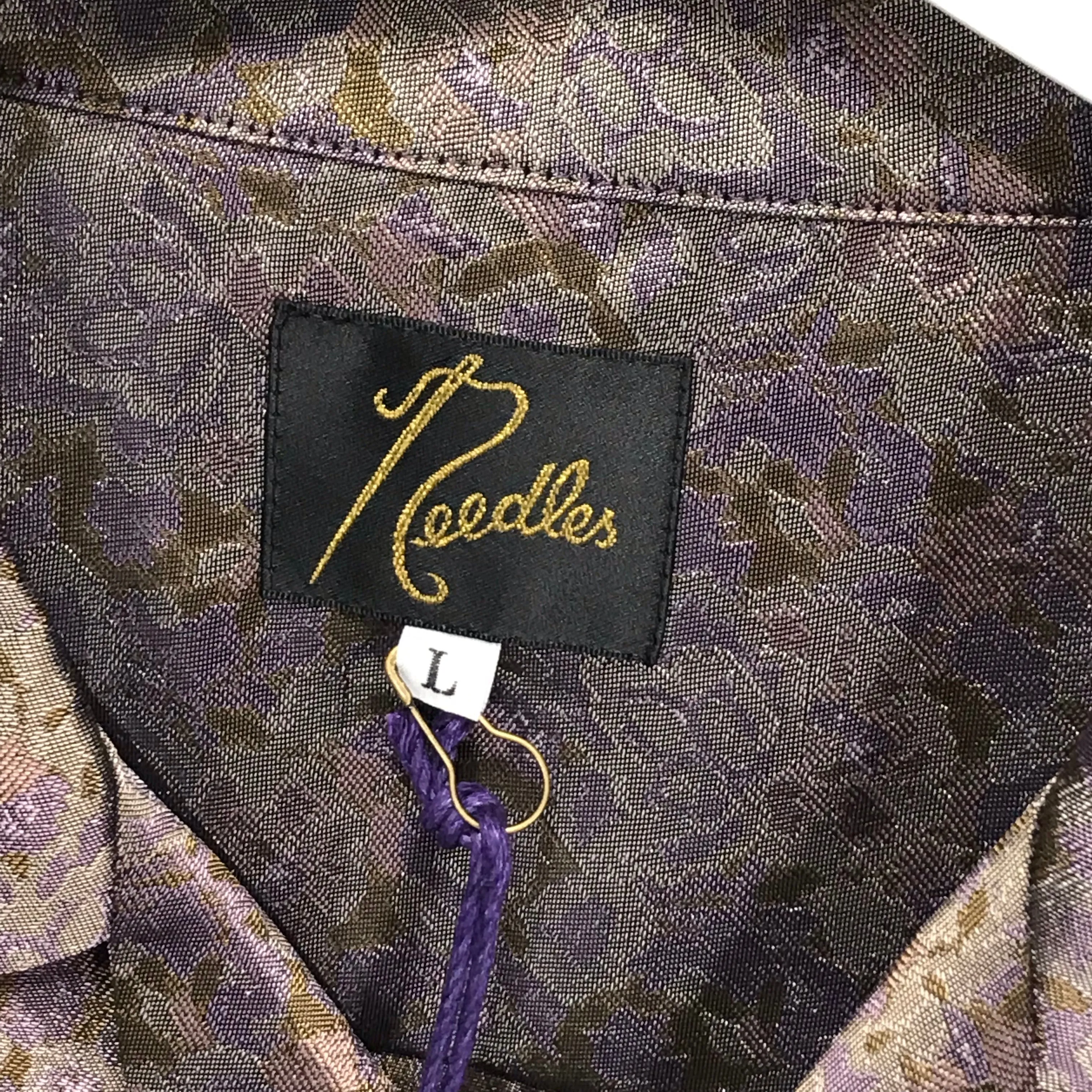 [L] NEEDLES CUT OFF BOTTOM CLASSIC SHIRT