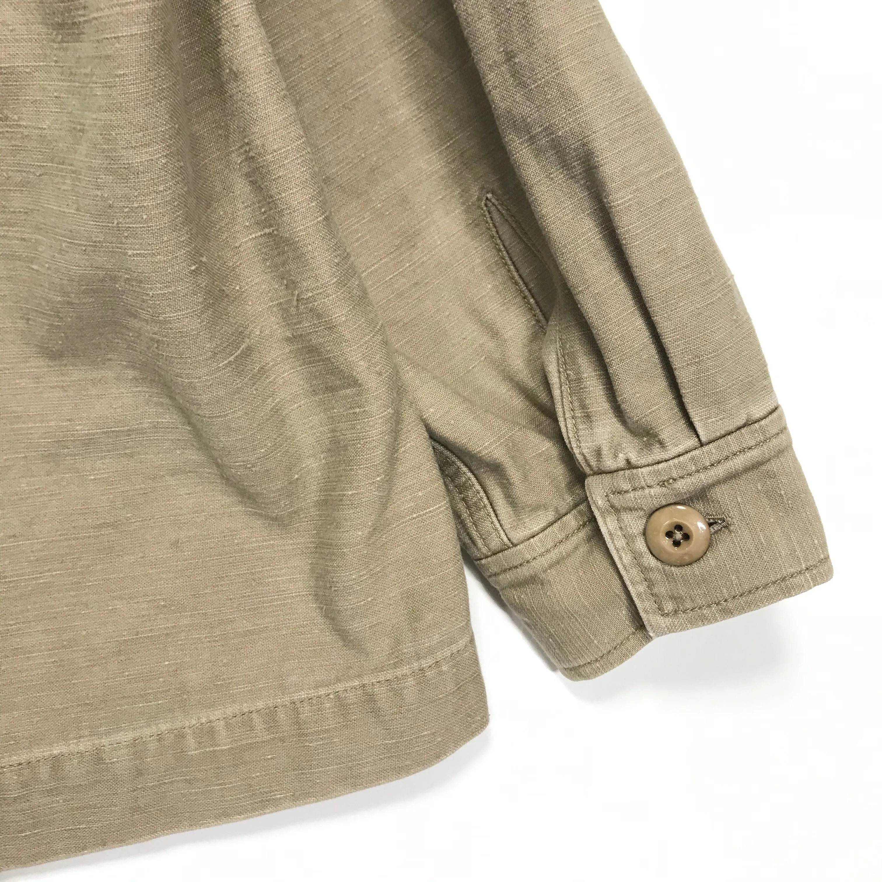 [L] WTaps 06AW Destroy Tradition BUDS L/S Shirt Beige