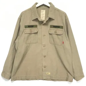 [L] WTaps 06AW Destroy Tradition BUDS L/S Shirt Beige